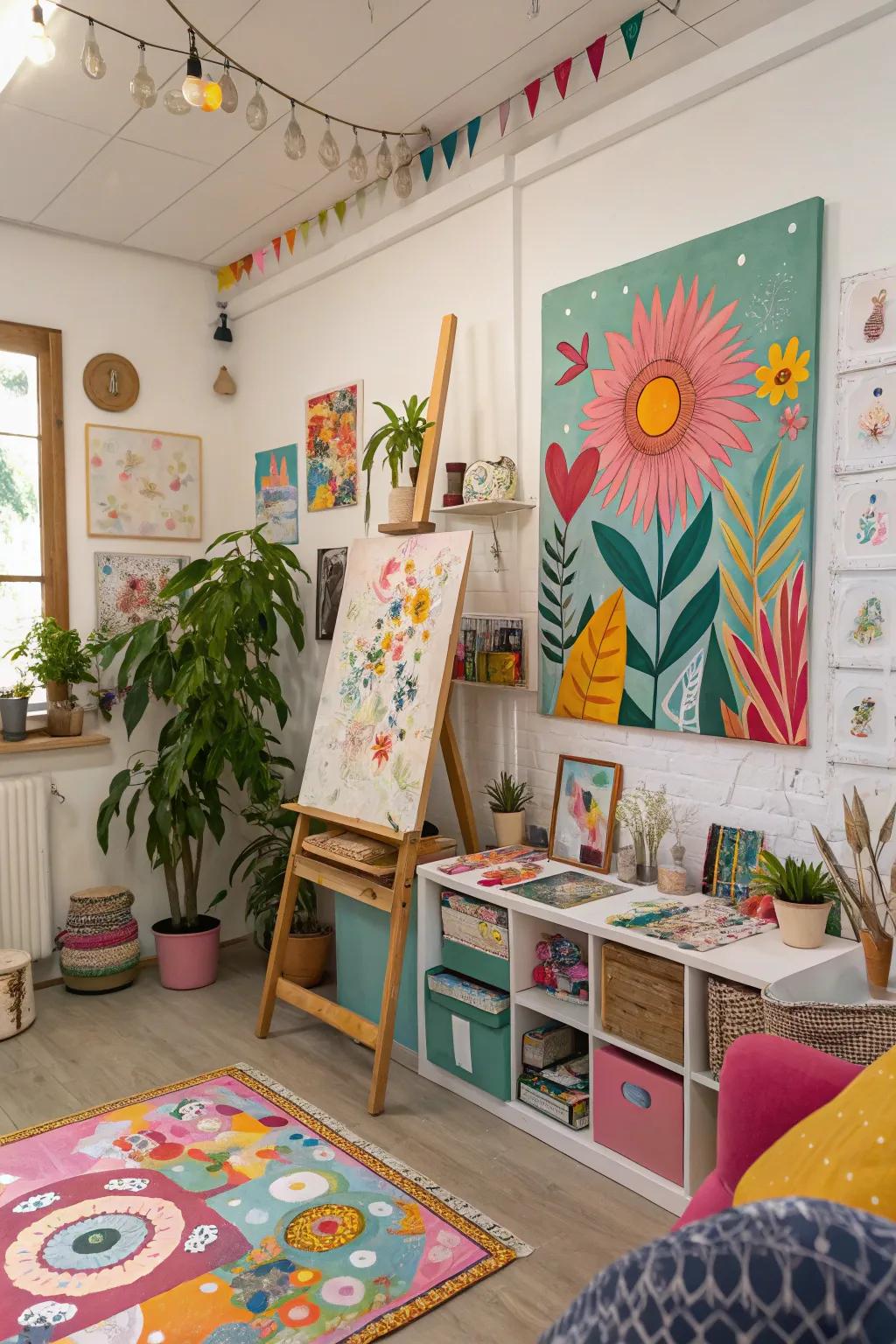 Joyful themes inspire happiness and creativity in any setting.