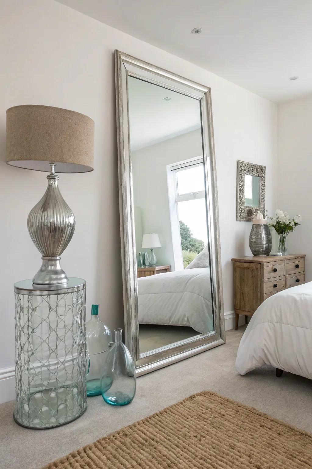 See how reflective surfaces amplify light and space.