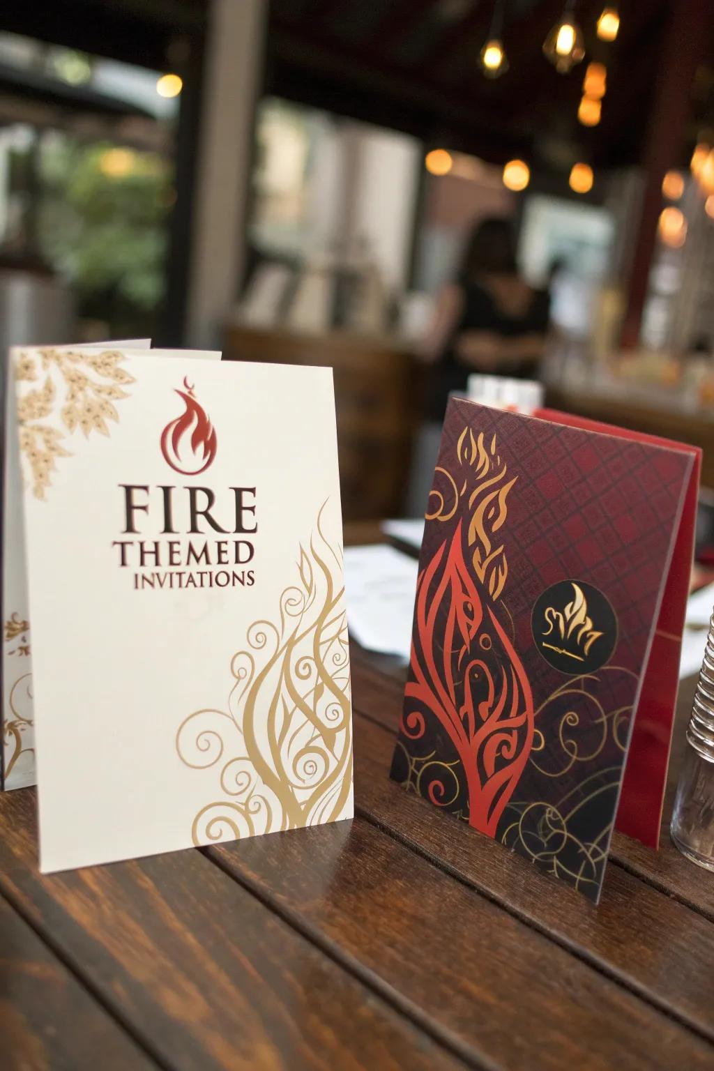 Blaze-themed invitations to kick off your celebration.