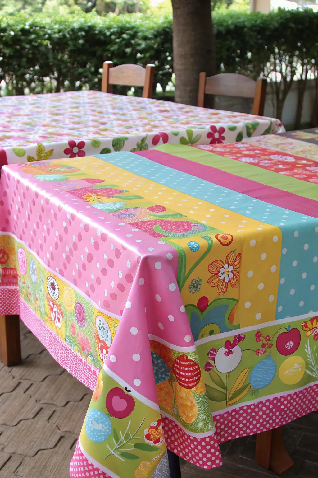 Incorporate profundity and hue with layered surface covers.