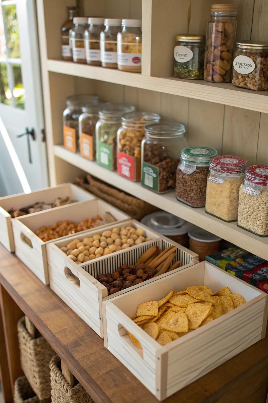 DIY snack boxes are customizable and eco-friendly.