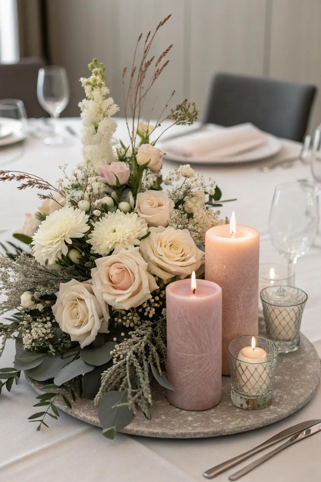 Bold and harmonic design is achieved with a single-tone theme.