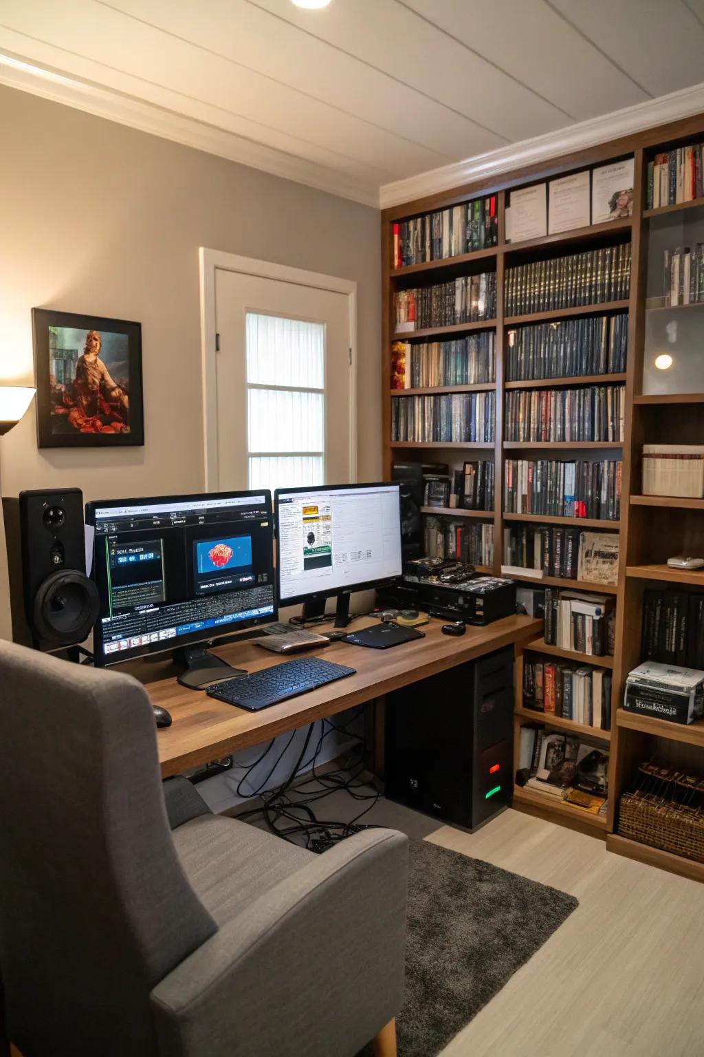 A primary command station designed for streamlined operations.