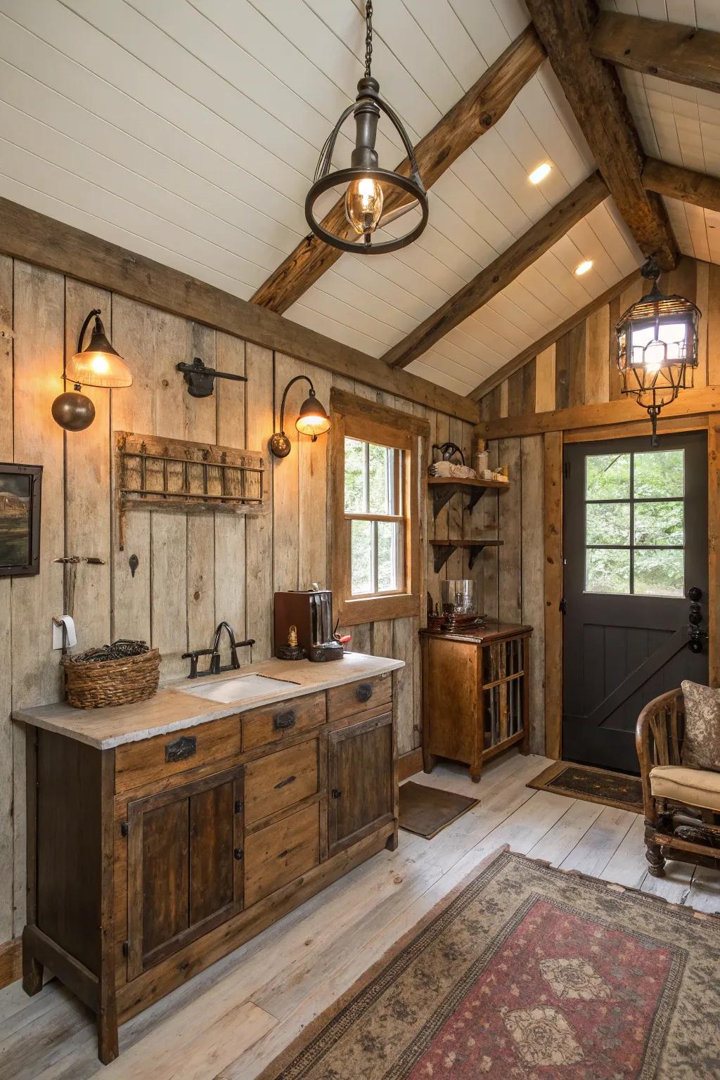 Old-school elements inject warmth and character into your ADU.