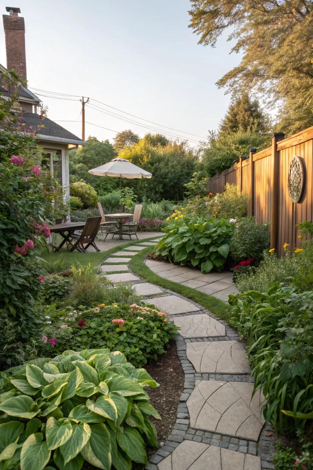 Secret pathways encourage exploration and infuse a hint of enchantment.