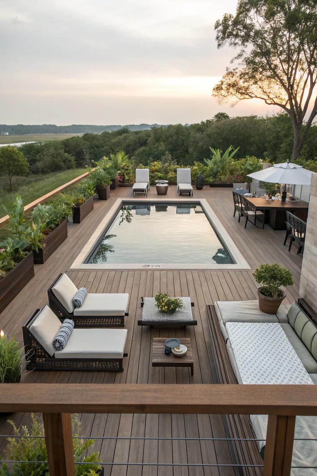 Symmetry in design upgrades the visual appeal and harmony of your space.