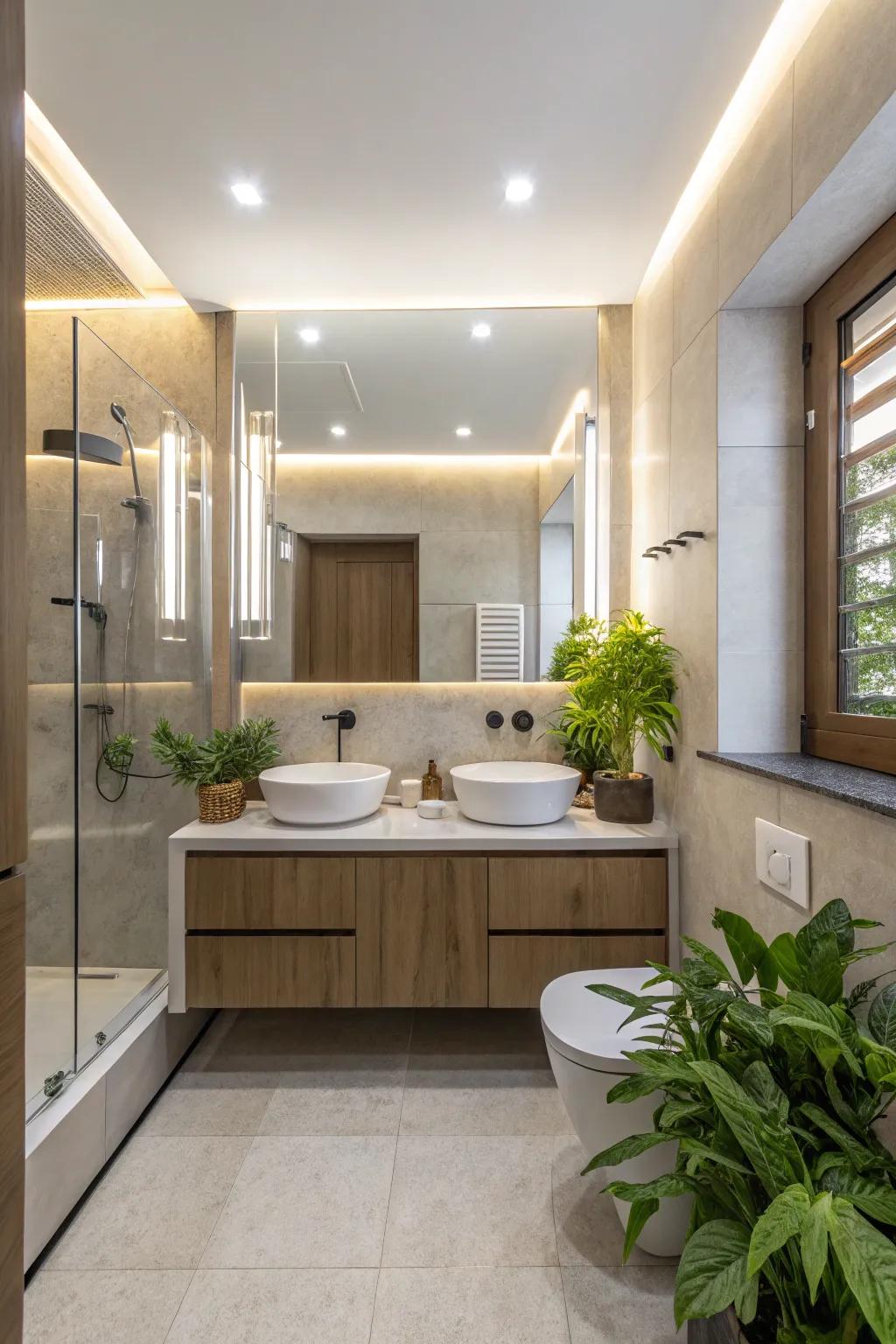 Eco-friendly choices in lighting.
