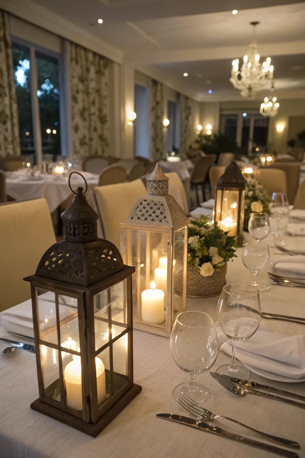 Beacons establish a warm and welcoming radiance for every festivity.