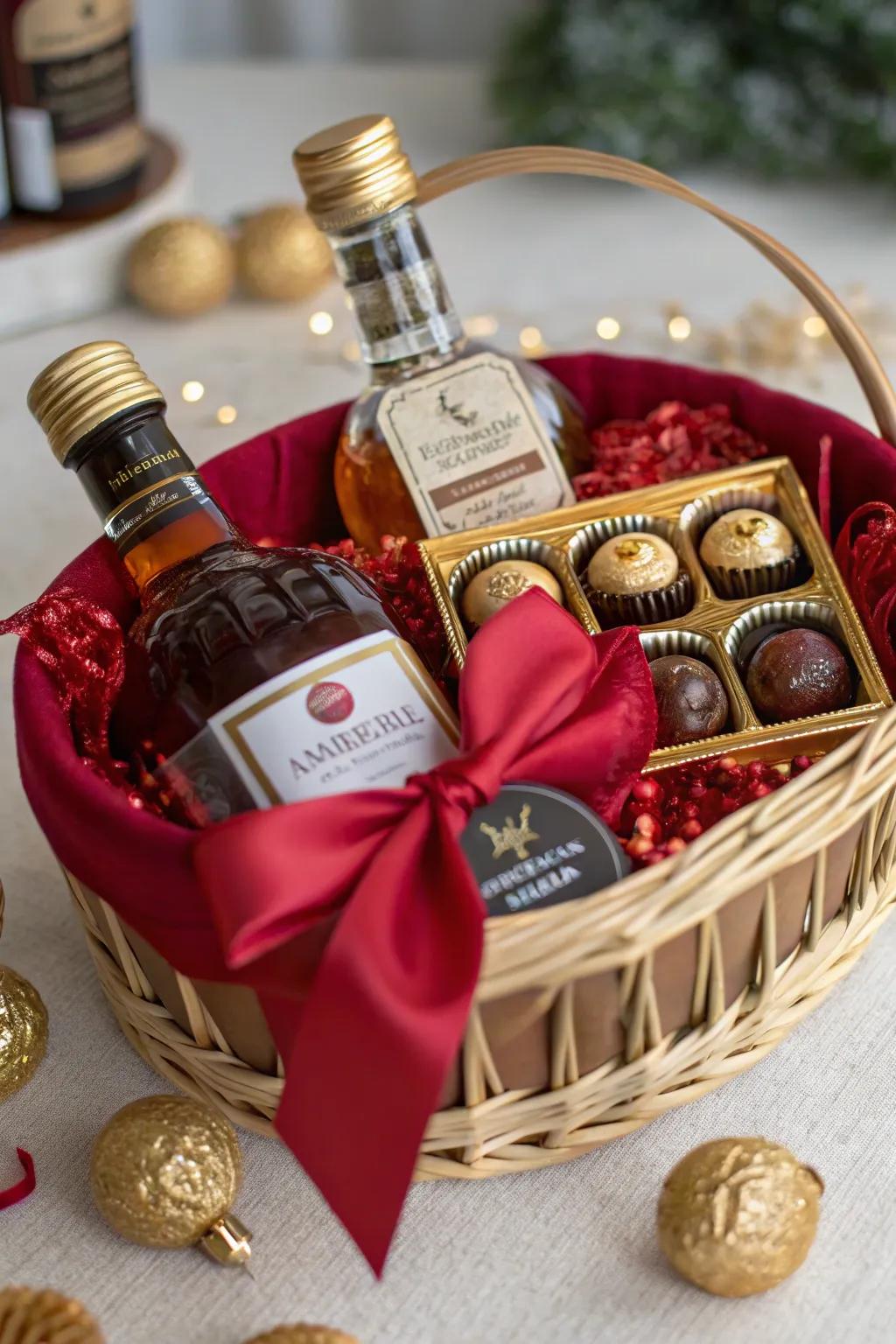 A sweet liqueur arrangement that indulges every desire.
