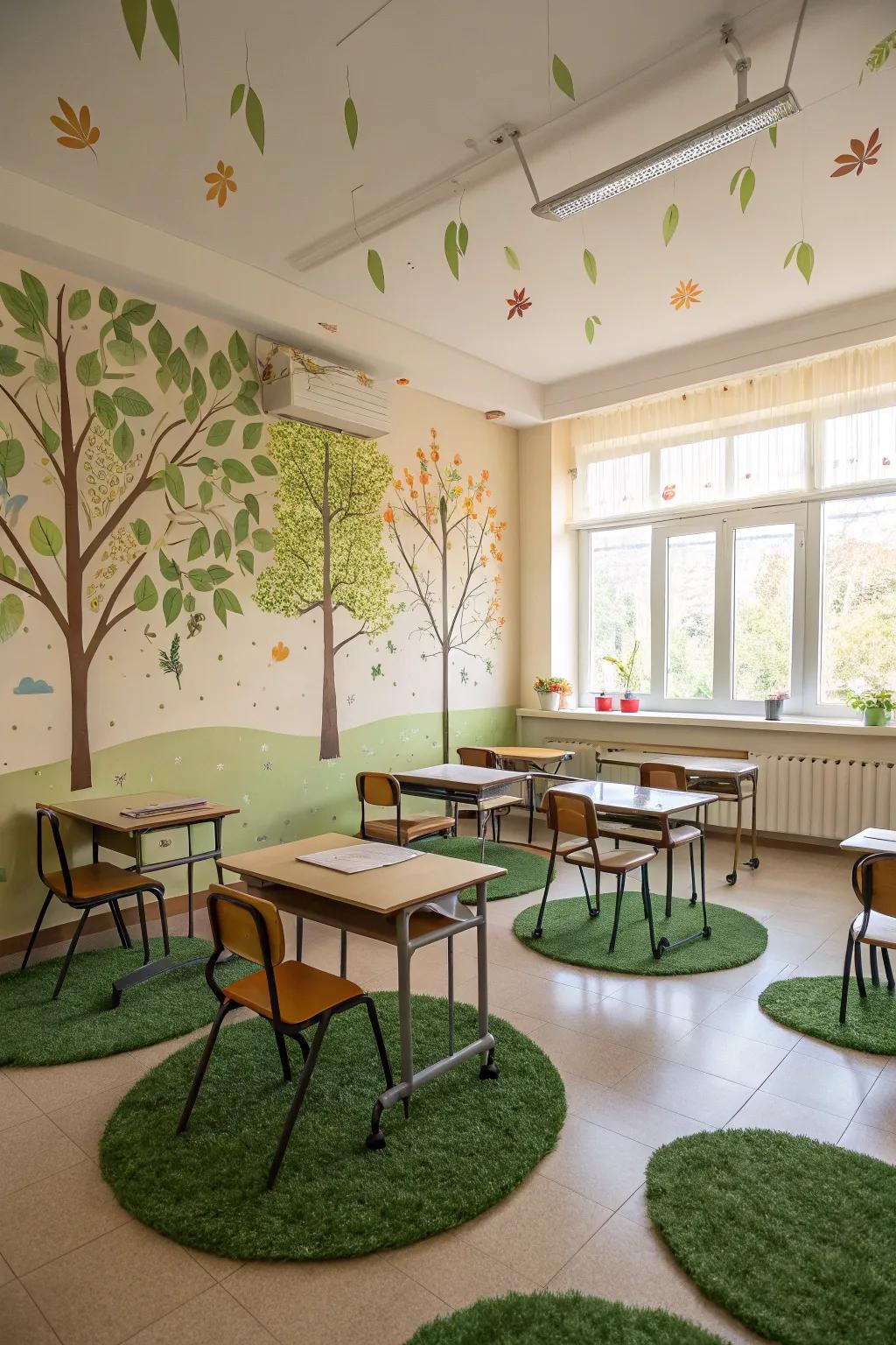 Designs with a natural outdoor feel add a refreshing twist indoors.