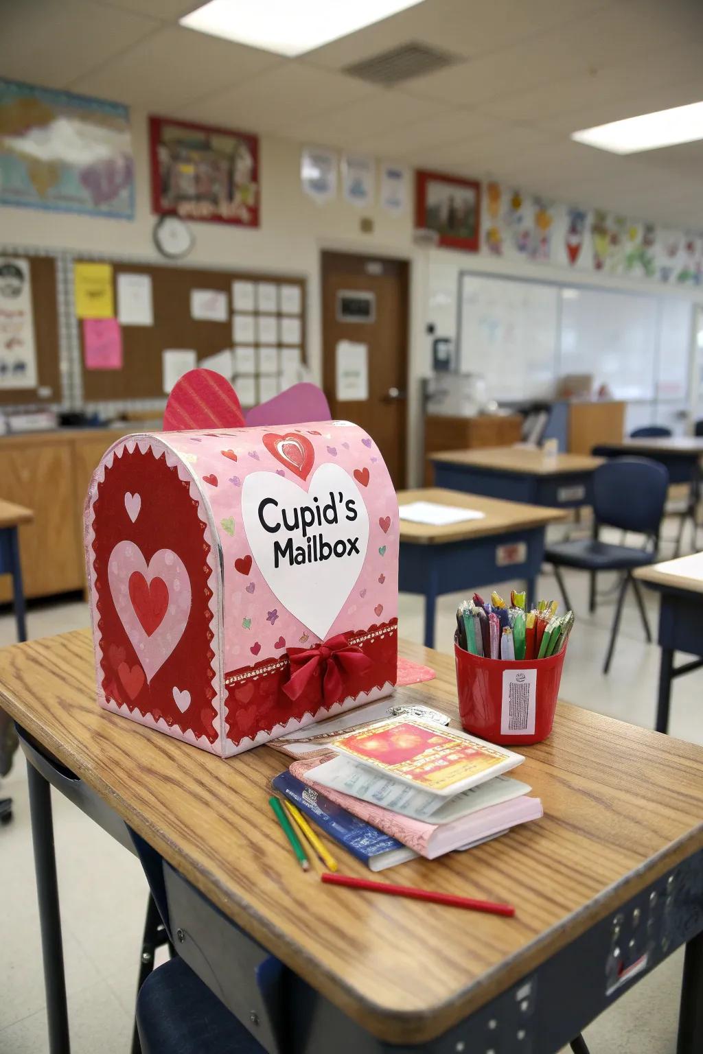 Cherub's postbox encouraging acts of goodwill.