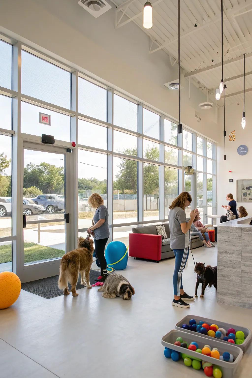 Open layouts promoting an airy and inclusive atmosphere.