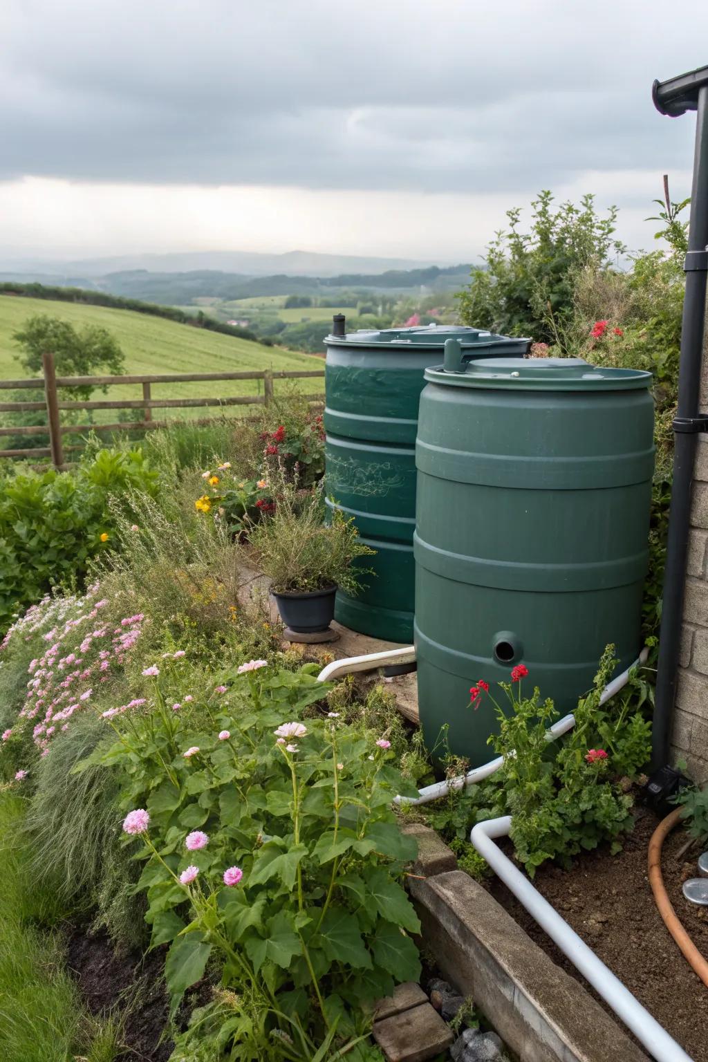 Rainwater harvesting is a clever, sustainable choice for your garden.