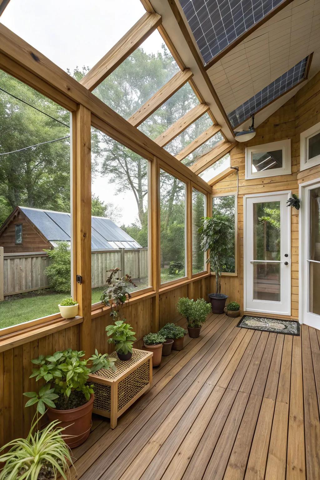 Stay sustainable through eco-conscious design selections.