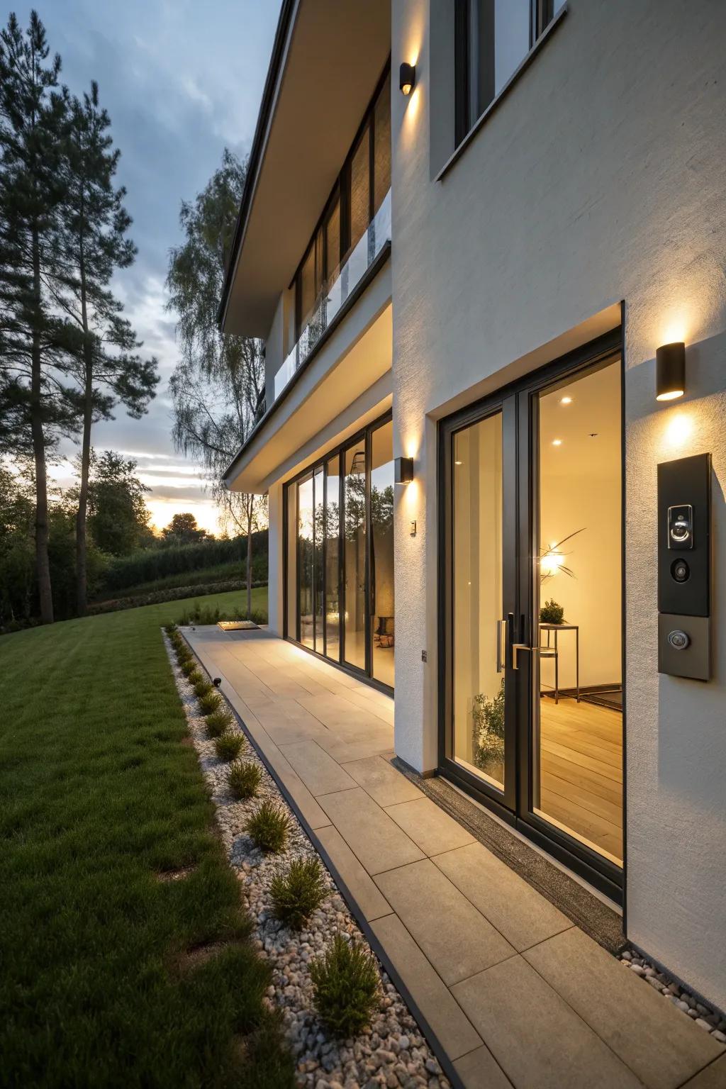Intelligent technology boosts both security and flair.