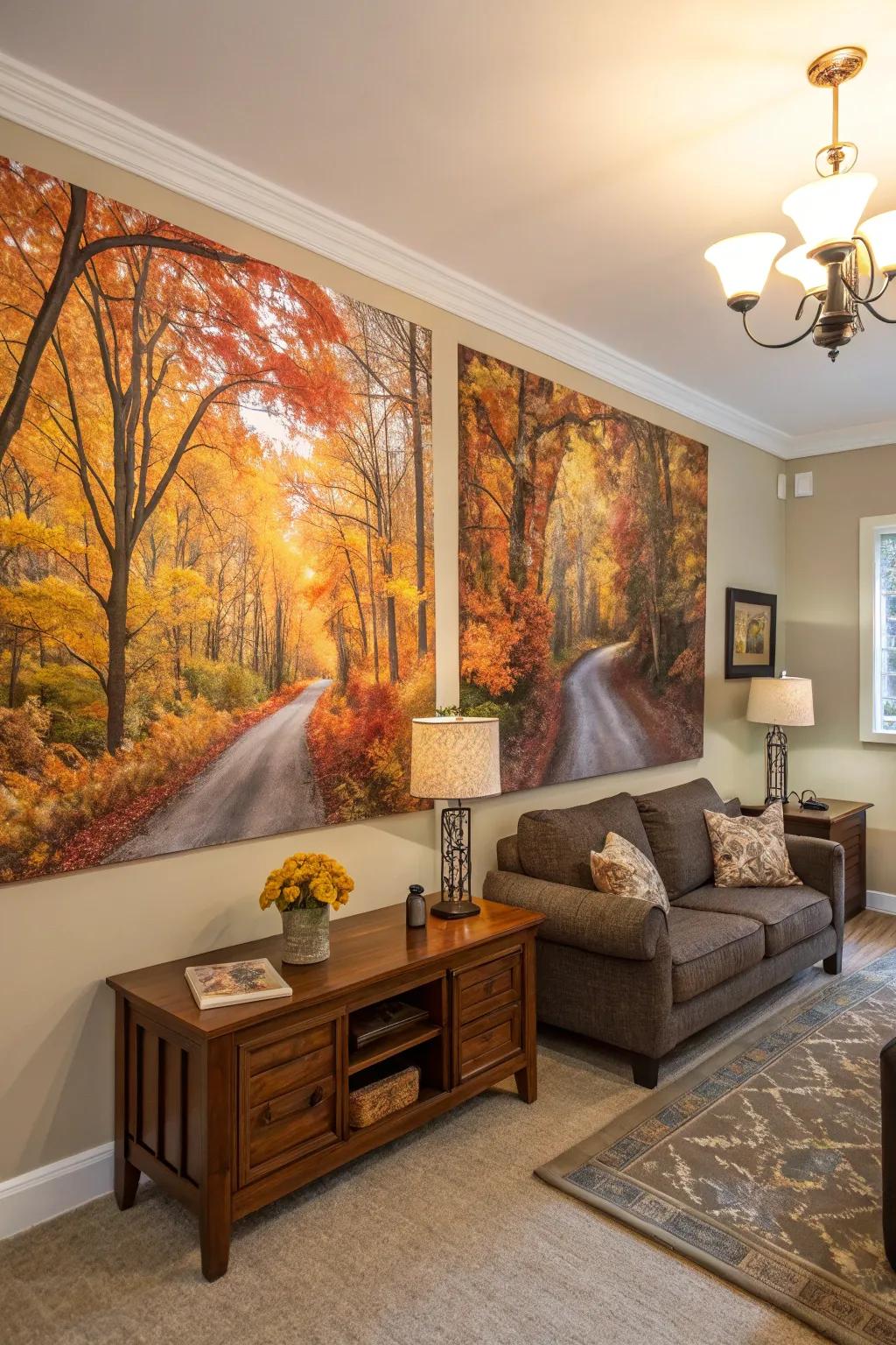 Convey the season indoors with nature evoked artistry.
