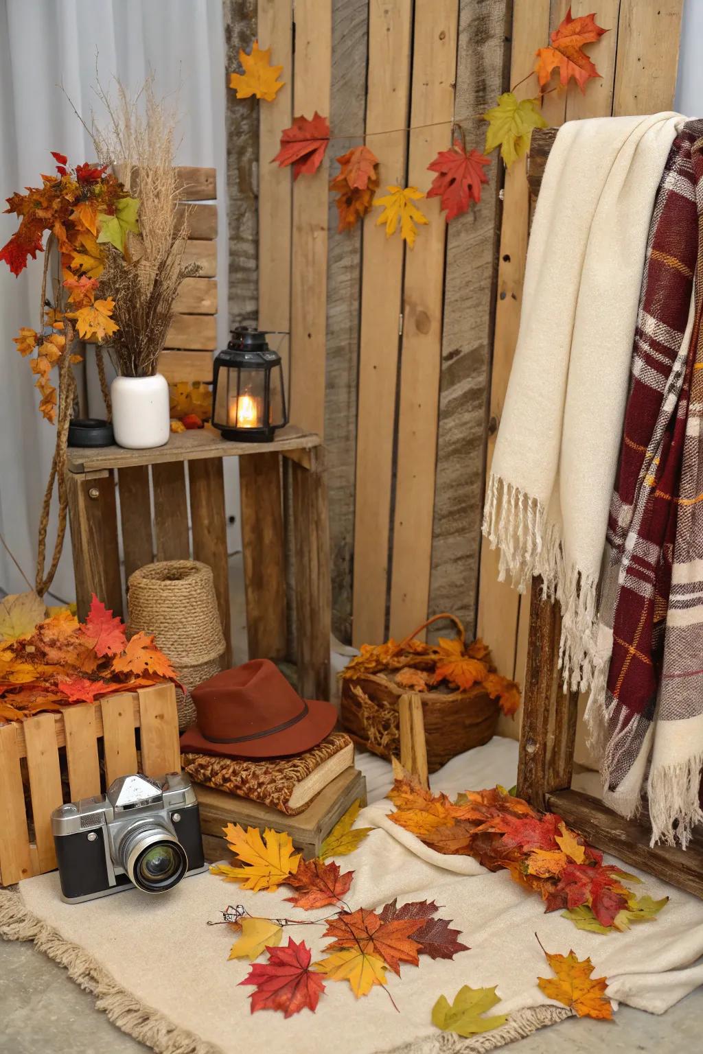 Capture the period's charm with a themed snapshot area.