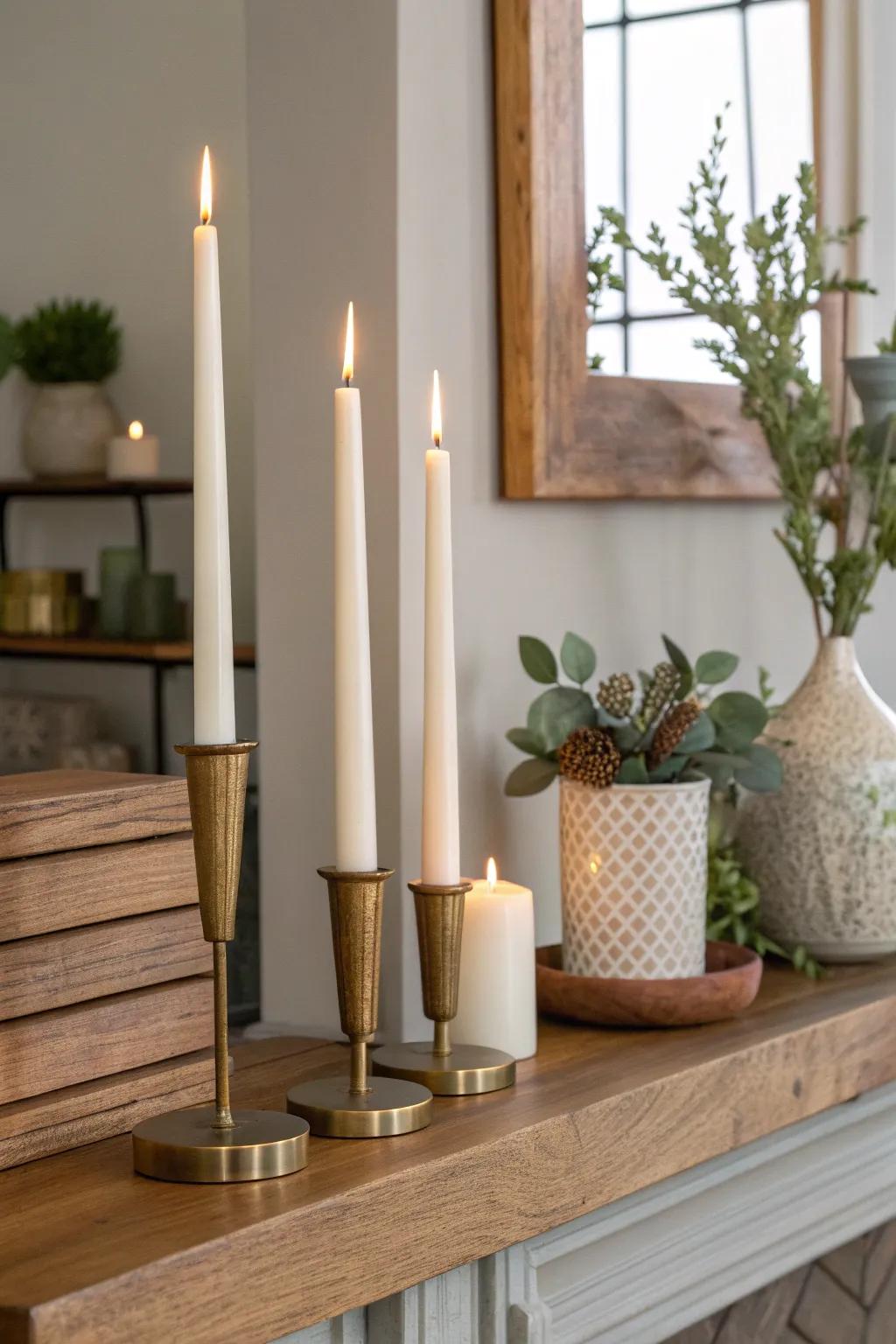 Improve your vicinity making use of the traditional sophistication of decreasing lights. 🕯️💫 #EnduringScheme #StandardElegance