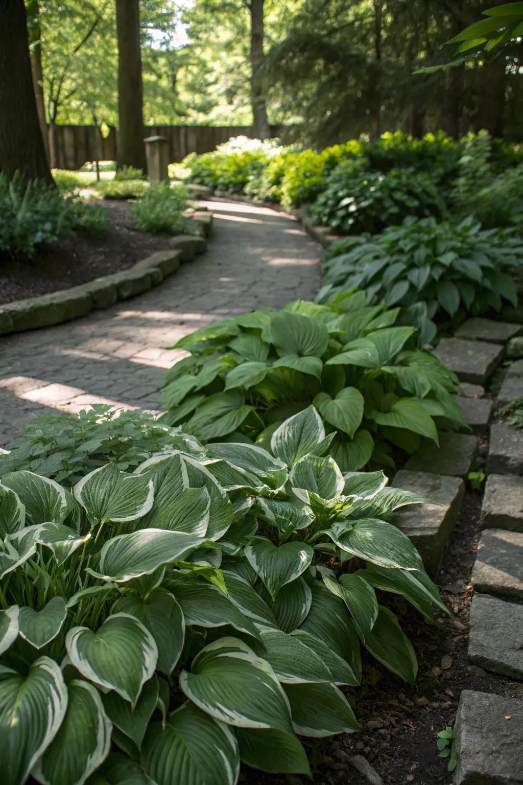 Shadeleaves providing lush greenery in shaded spaces.
