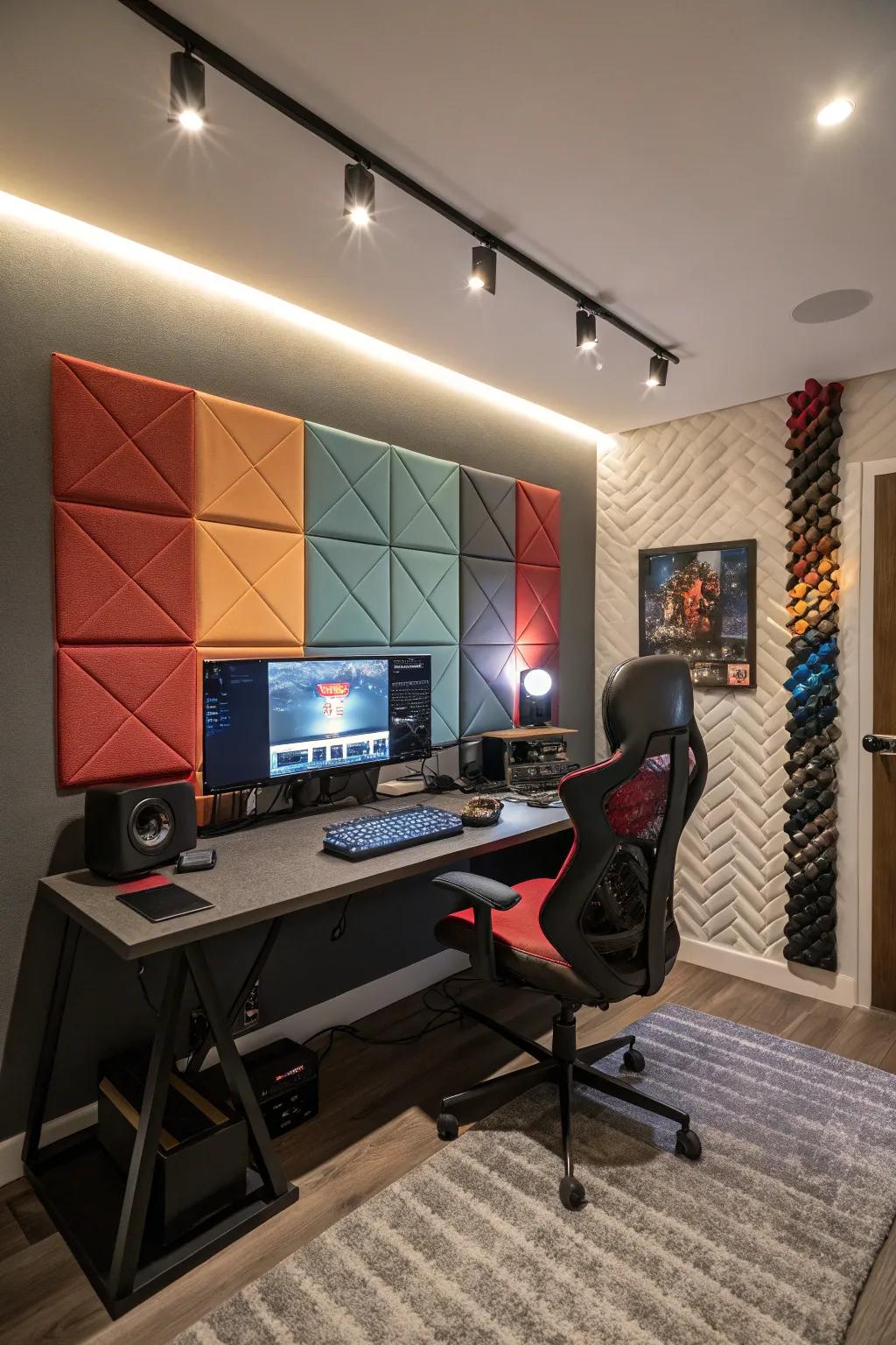 Auditory boards refine audio quality sustaining a stylish aesthetic.
