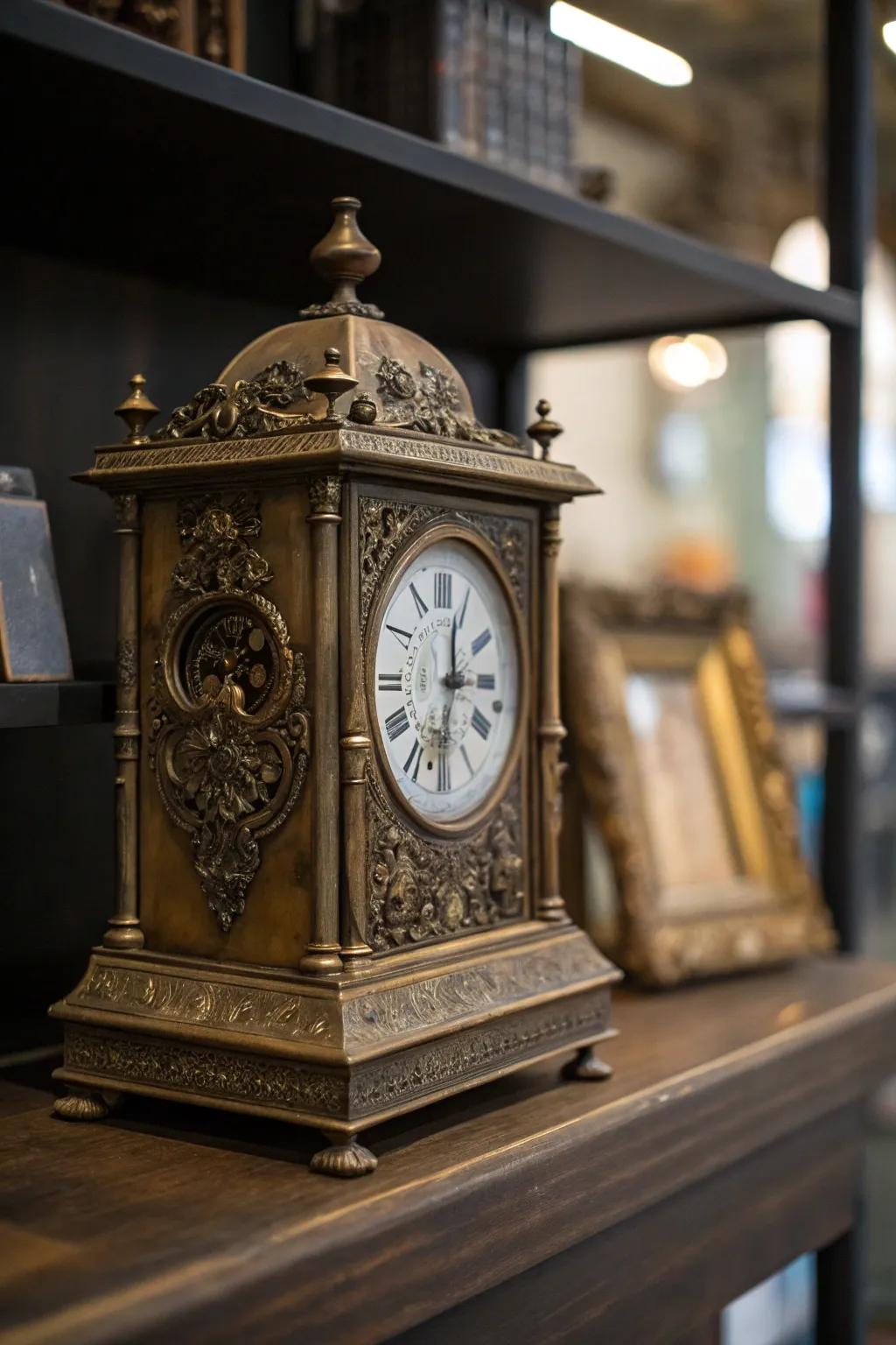 A timekeeper that counts with the passage of history.