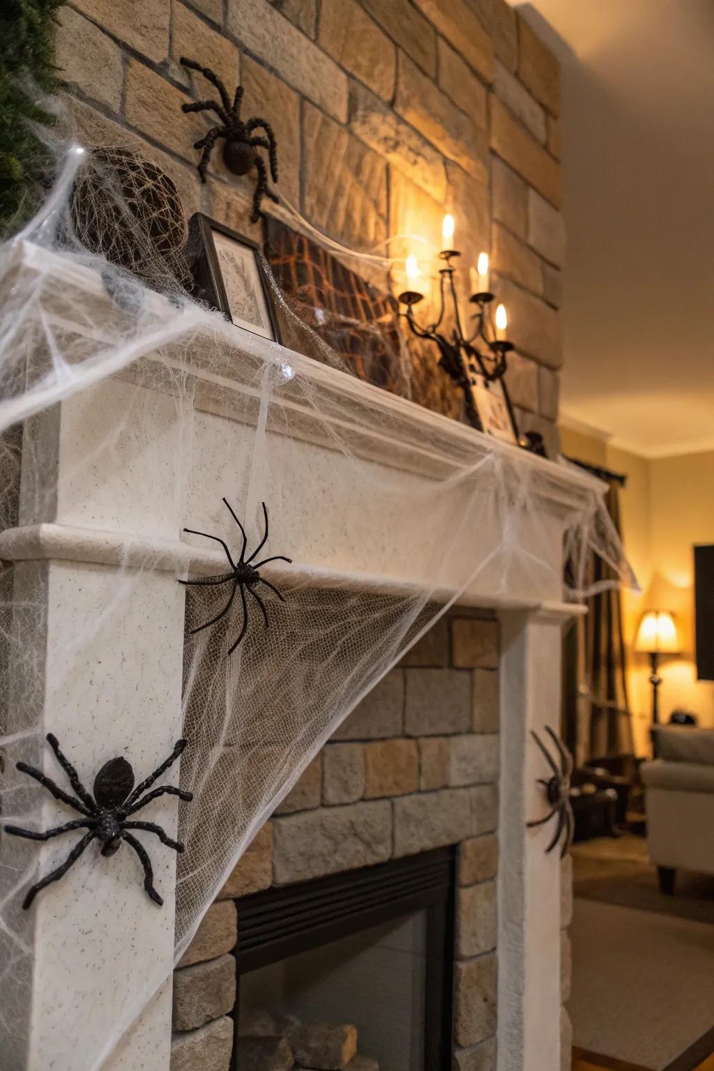 Oversized spiders deliver a bold, spectral affirmation.