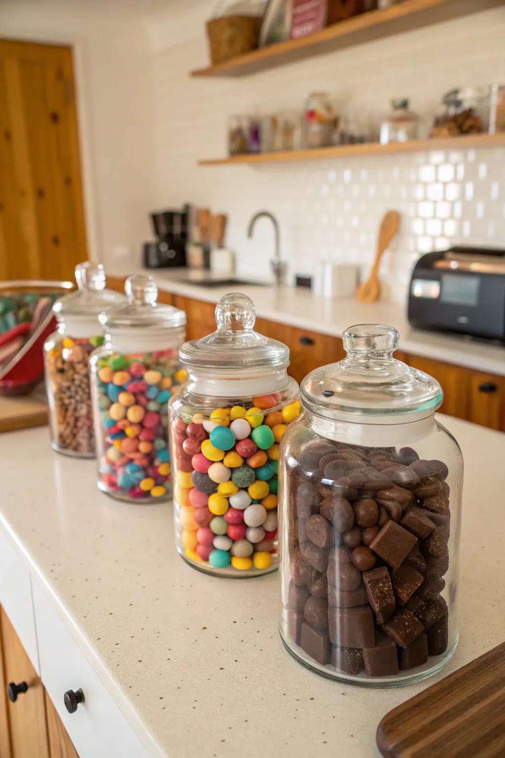 Sweet treats doubling as delicious decor.