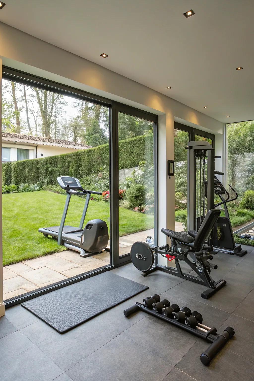 Keep fit and healthy without stepping outside.
