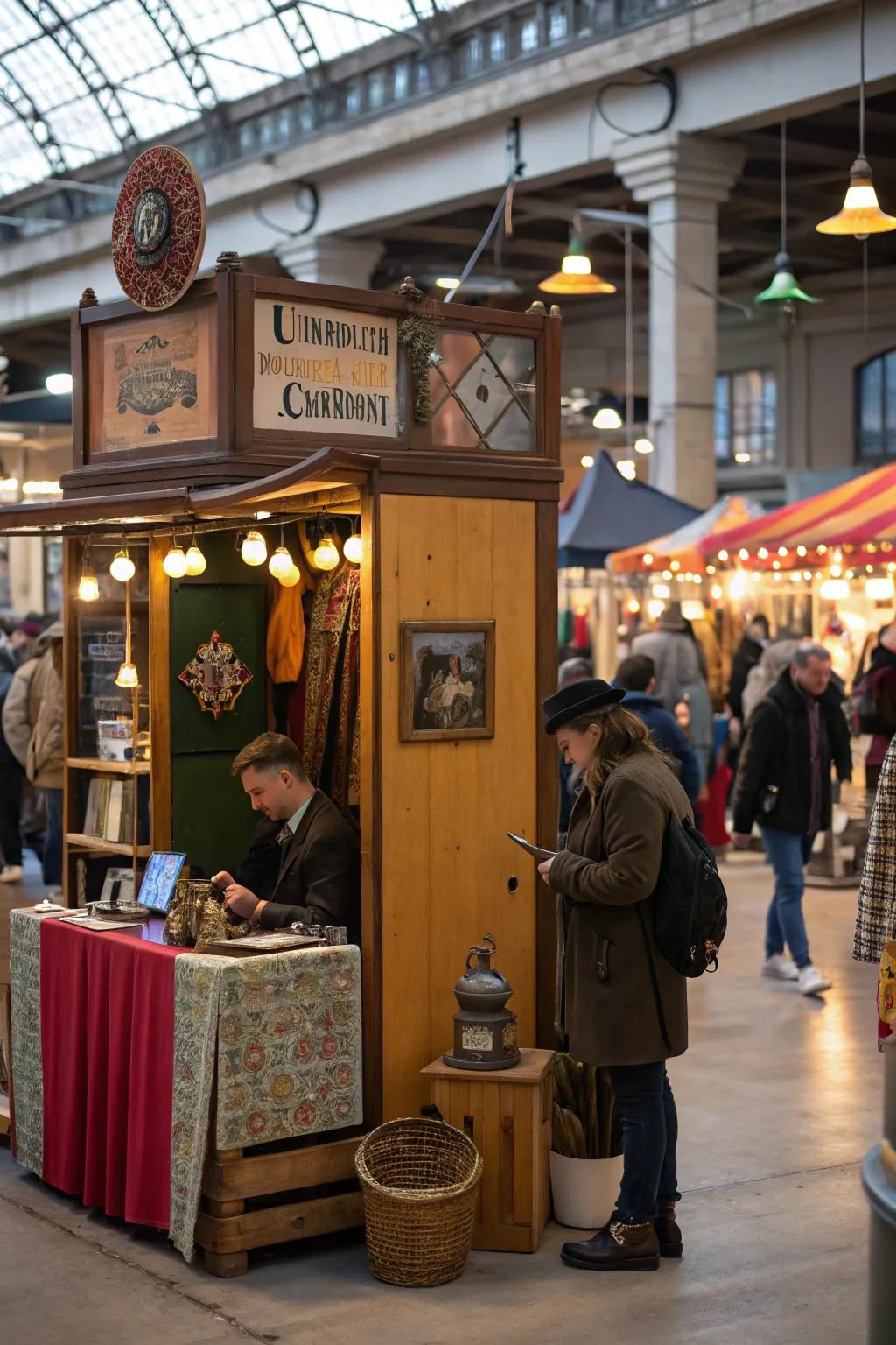 Unexpected themes spark curiosity and invite visitors.