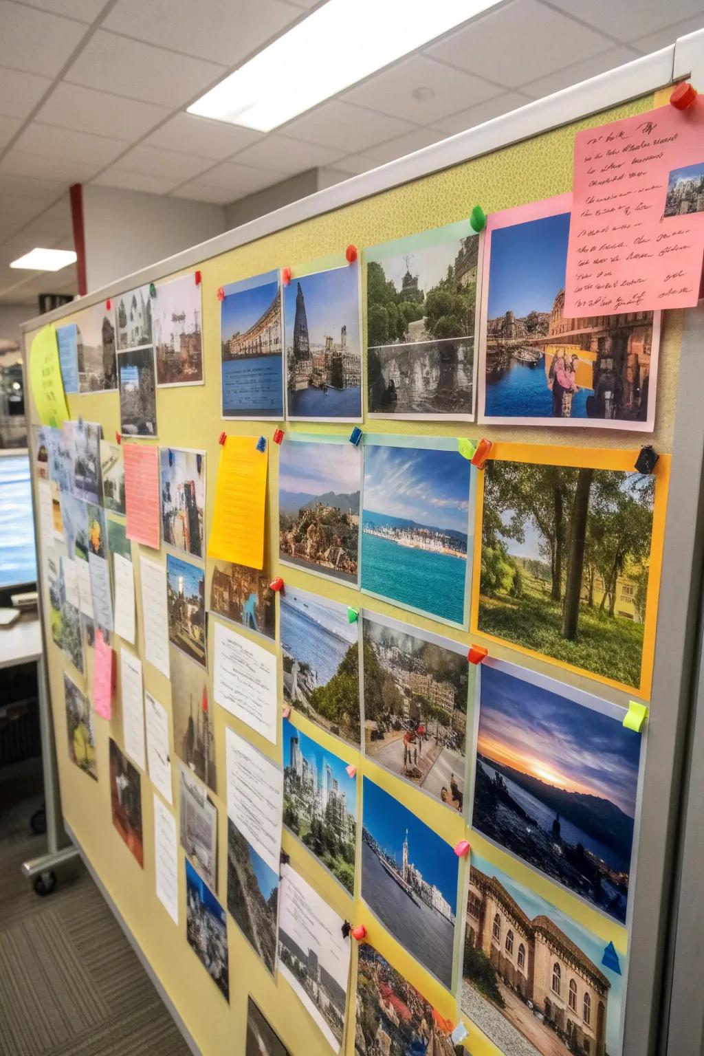 A voyage showcase with employee photos and stories from around the globe.