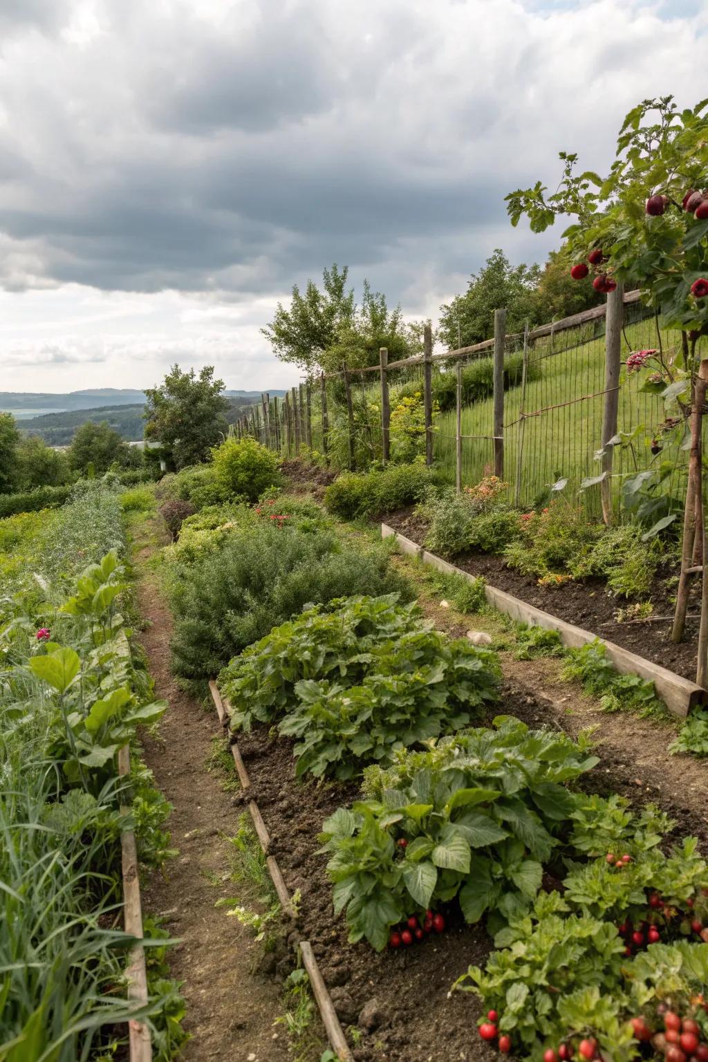 Edible flora offer beauty and a delicious harvest.