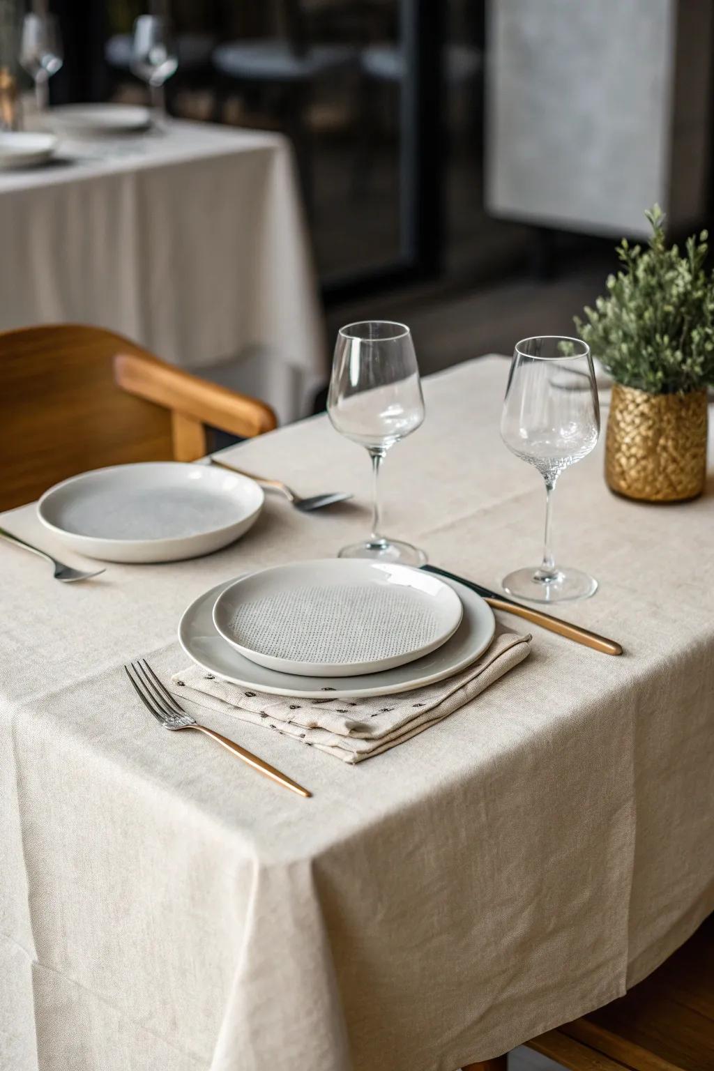 Protective fabrics deliver an elegant, minimalist foundation.