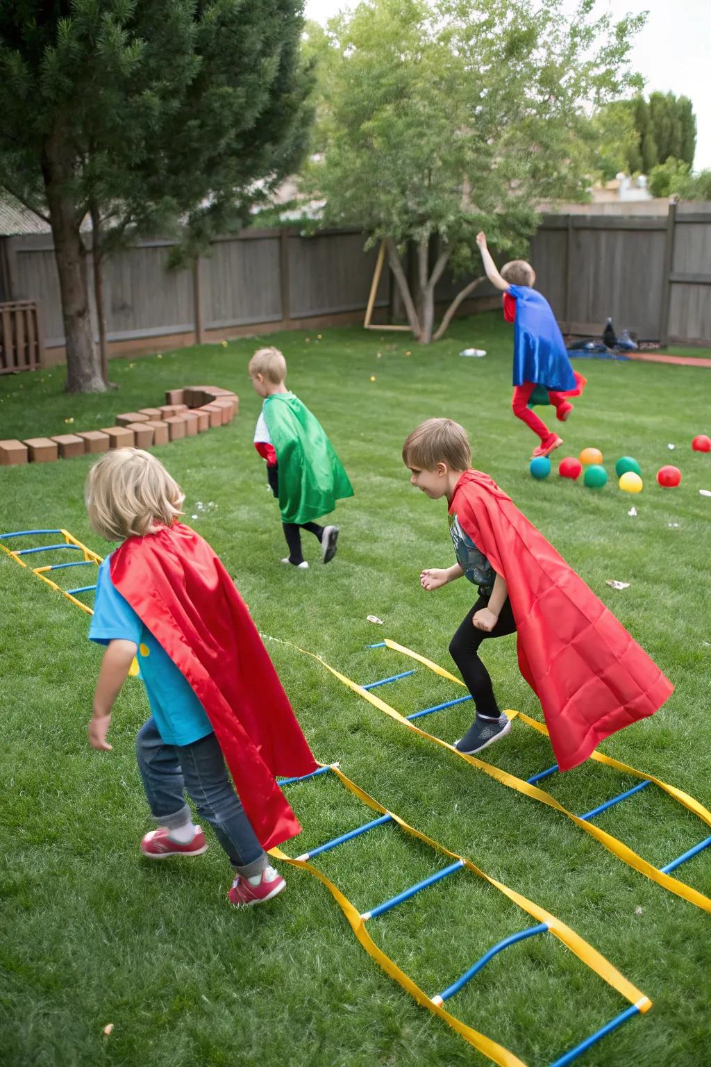 A champion trainee assembly that transforms toddlers into pint-sized champions.