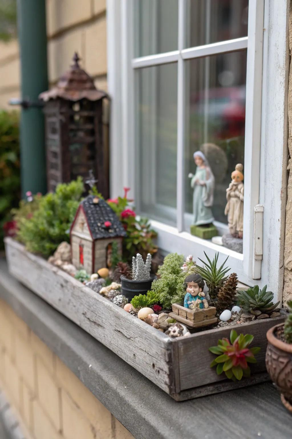 Transform your window box using creative configurations