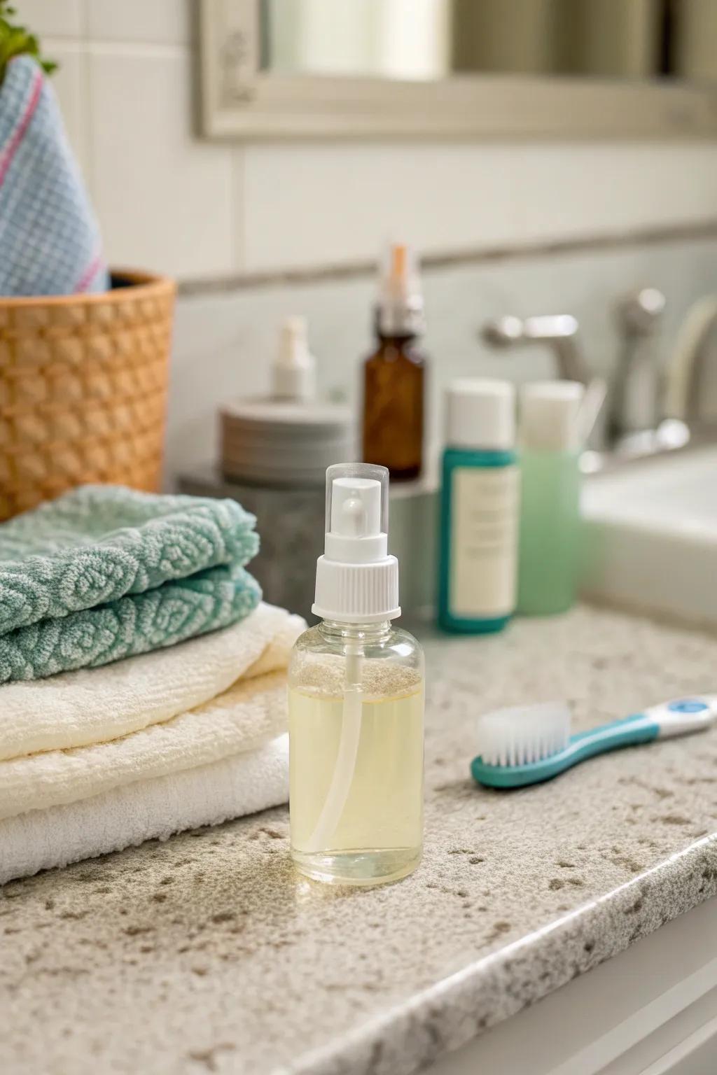 A cooling face spritz is a quick spa refreshment for your skin.