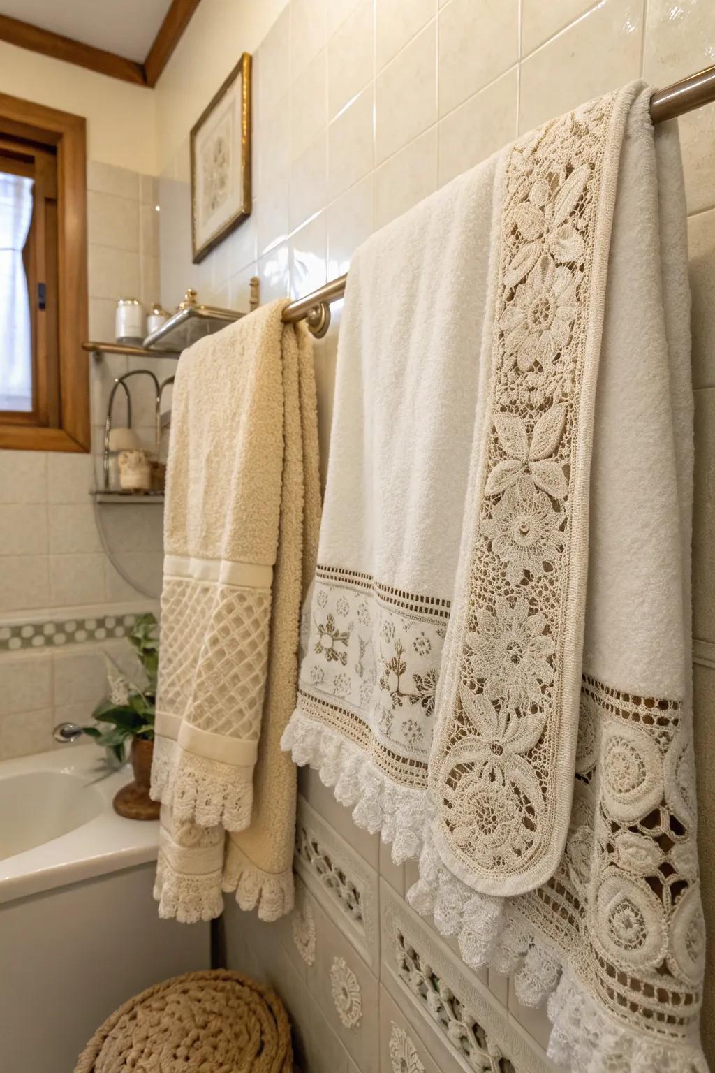 Bring a timeless charm to your bathroom with vintage decor.