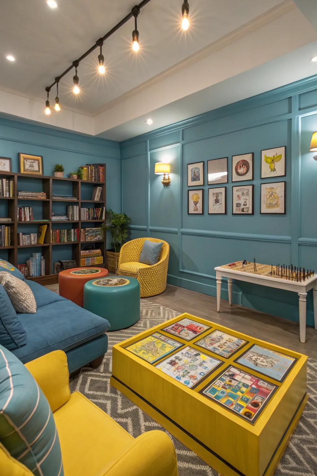 Hue mindset transforms the atmosphere of your game area.