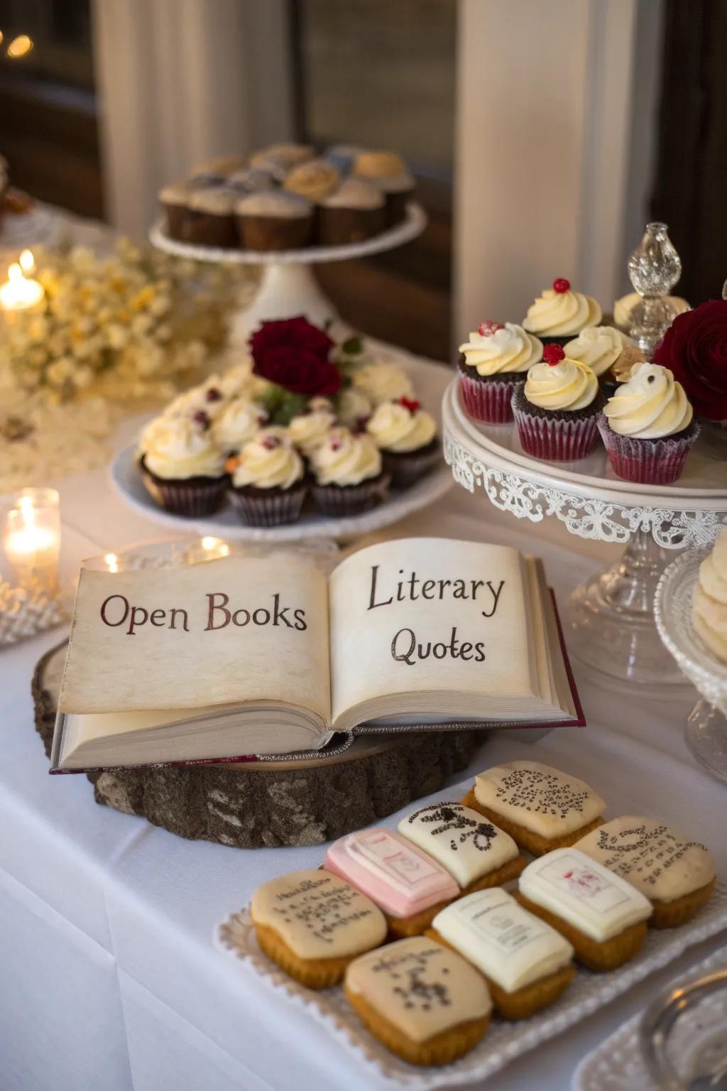 Sweeten with themed treats.