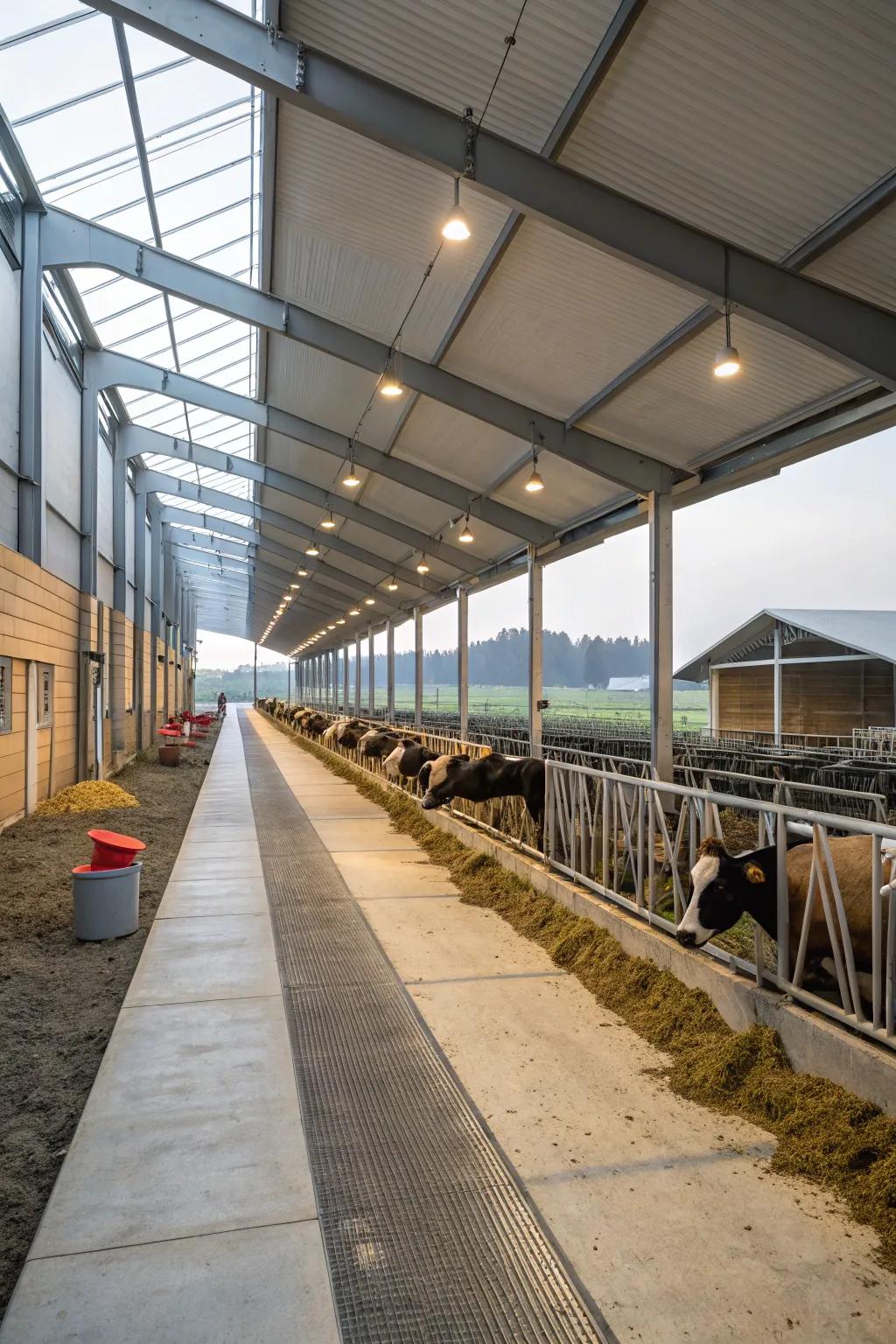 An efficient workflow design for hassle-free barn management.
