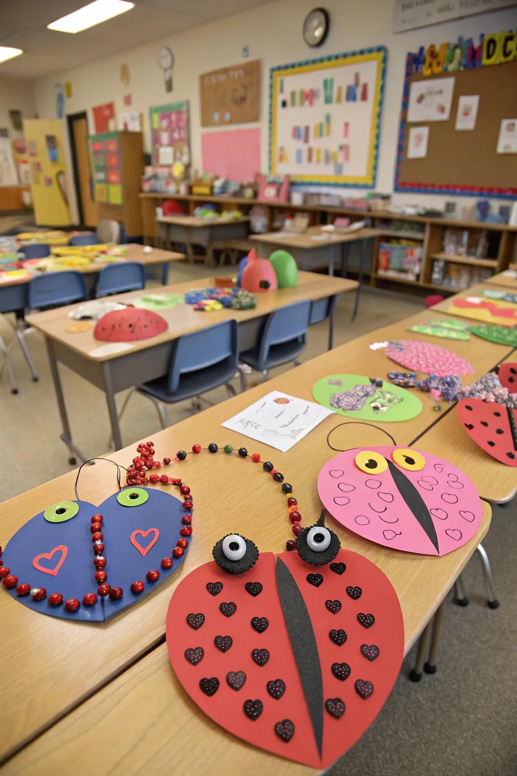 Affection insect arts introducing character and allure.