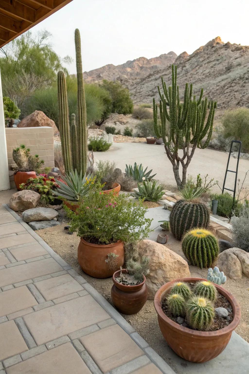 Vessels impart flexibility and lightness to the desert.