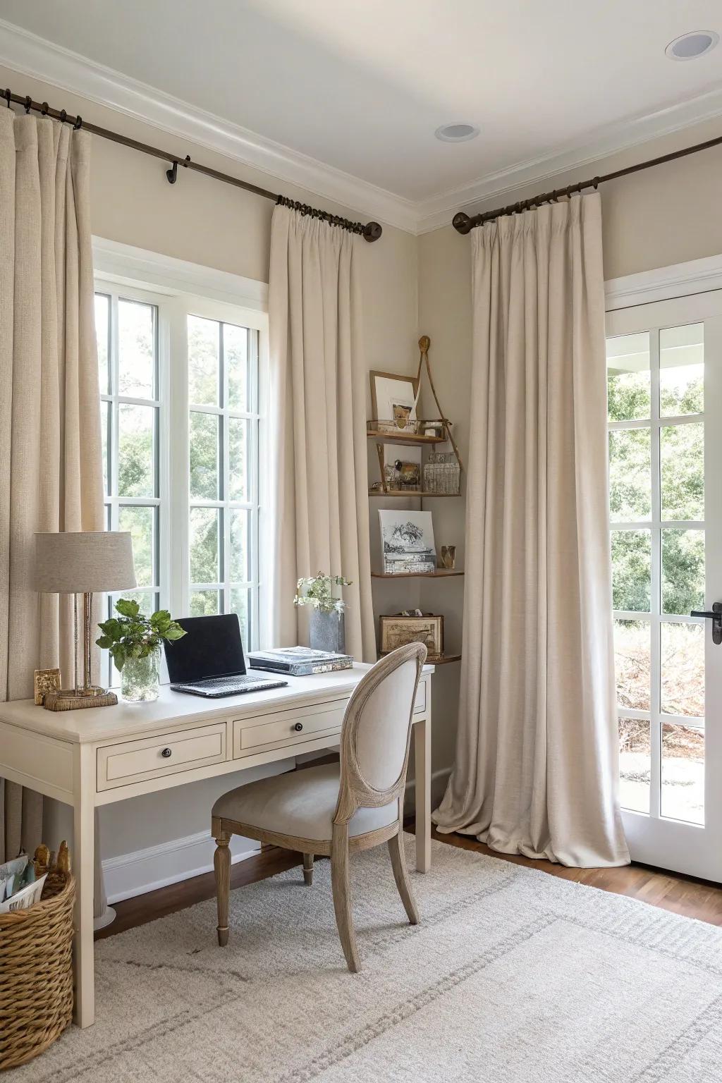 Neutral tones whisper elegant simplicity.