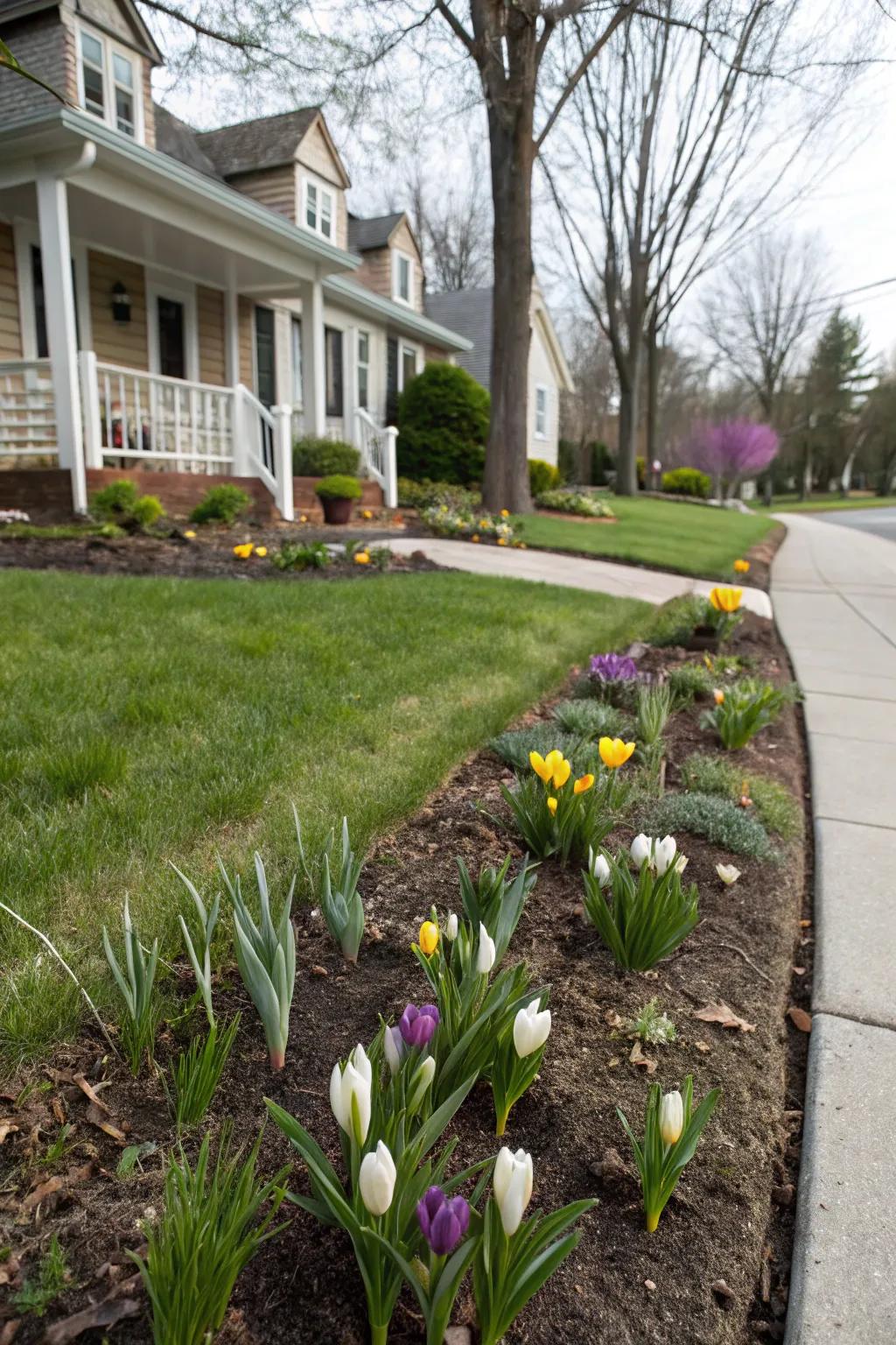 Plant autumnal bulbs for a stunning springtime display.