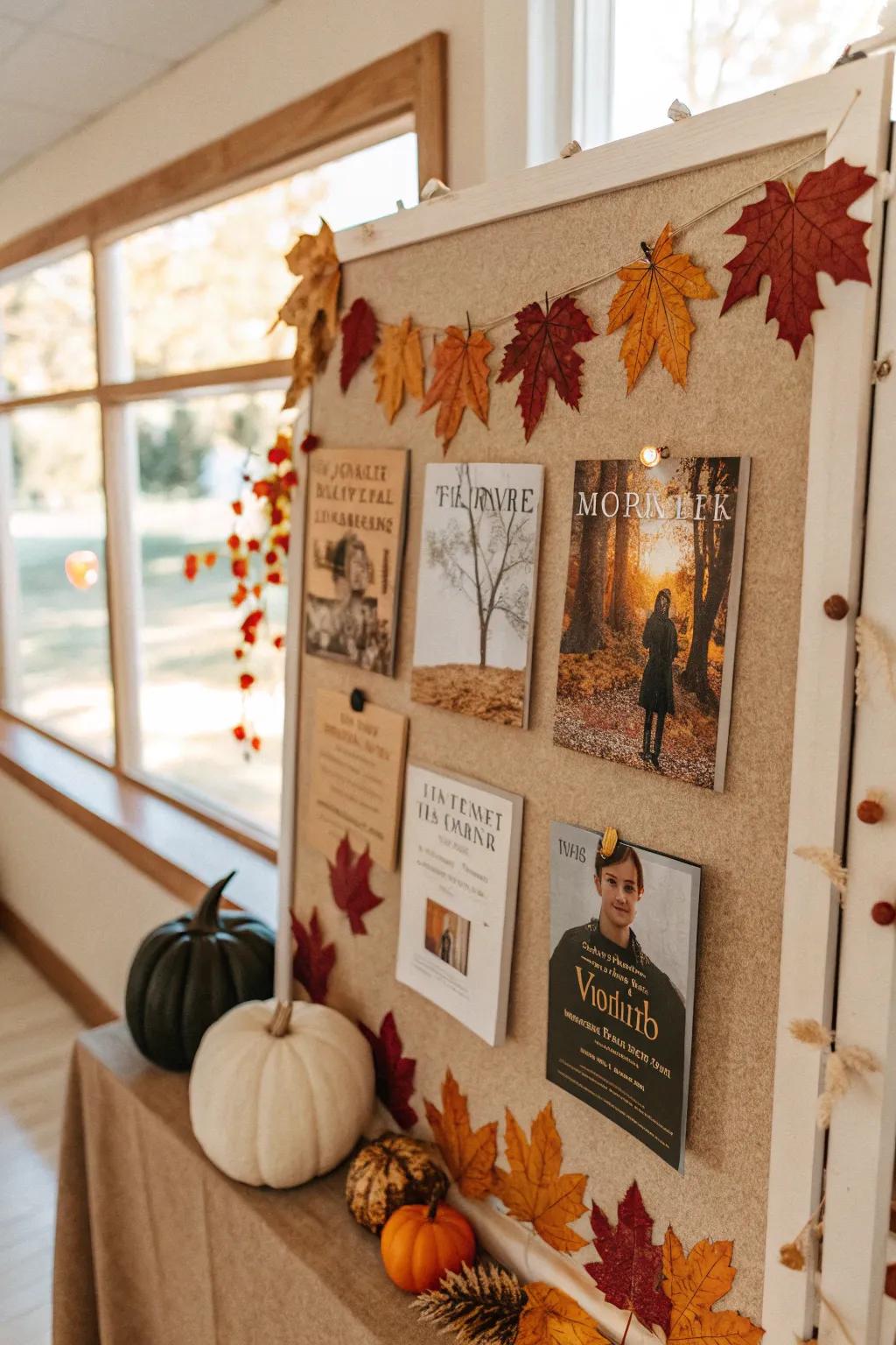 A nostalgic visual board inviting to snuggle up with a classic story.
