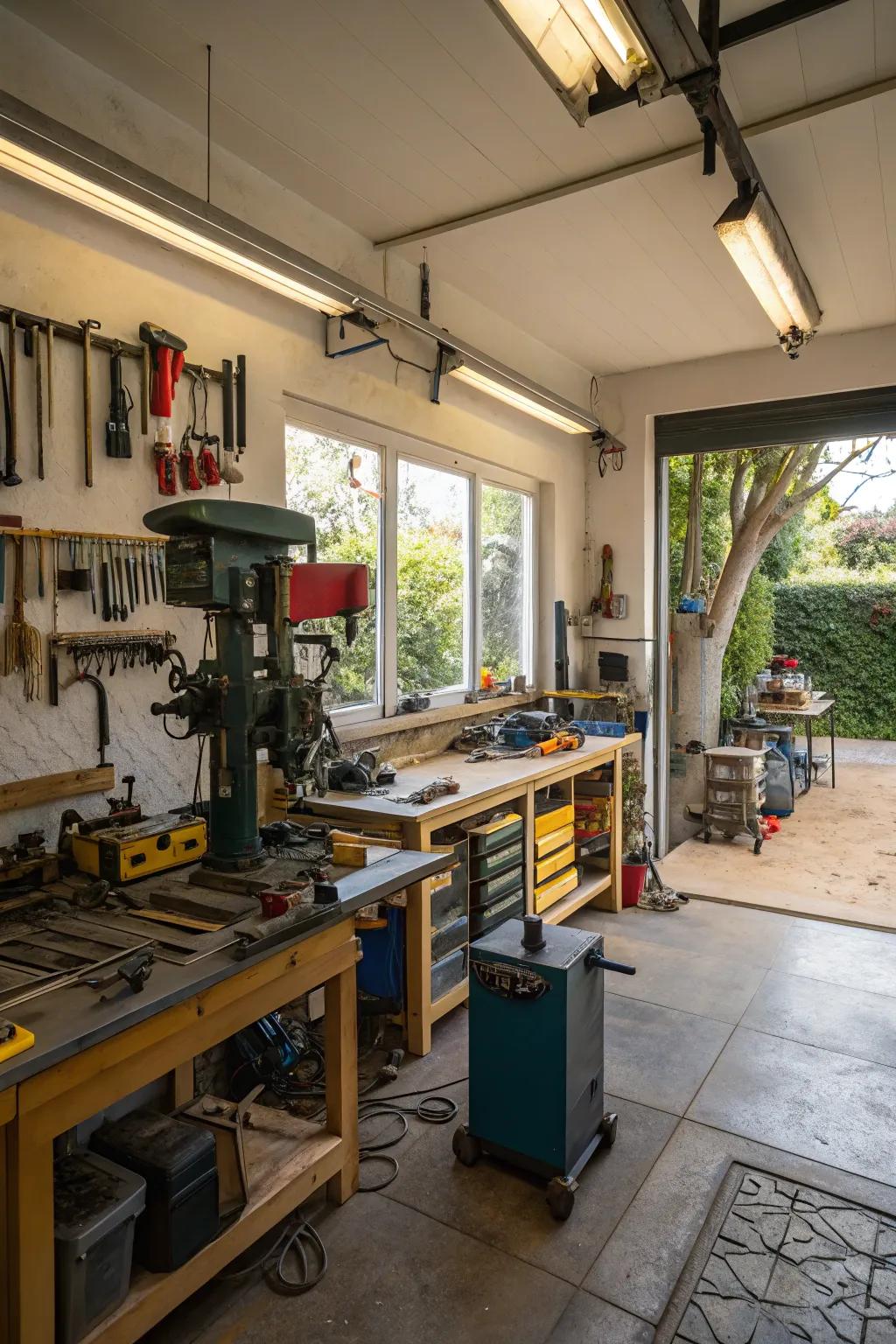 A project spot for creative endeavors and collaboration.