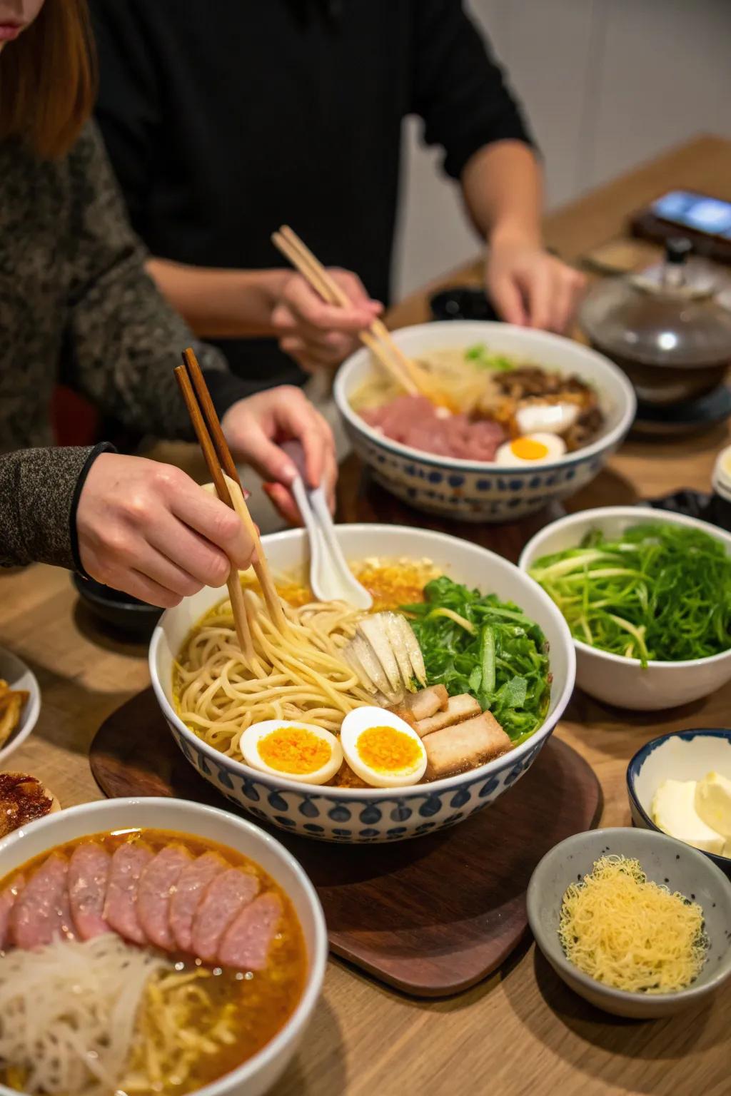 Design your ultimate bowl of ramen.