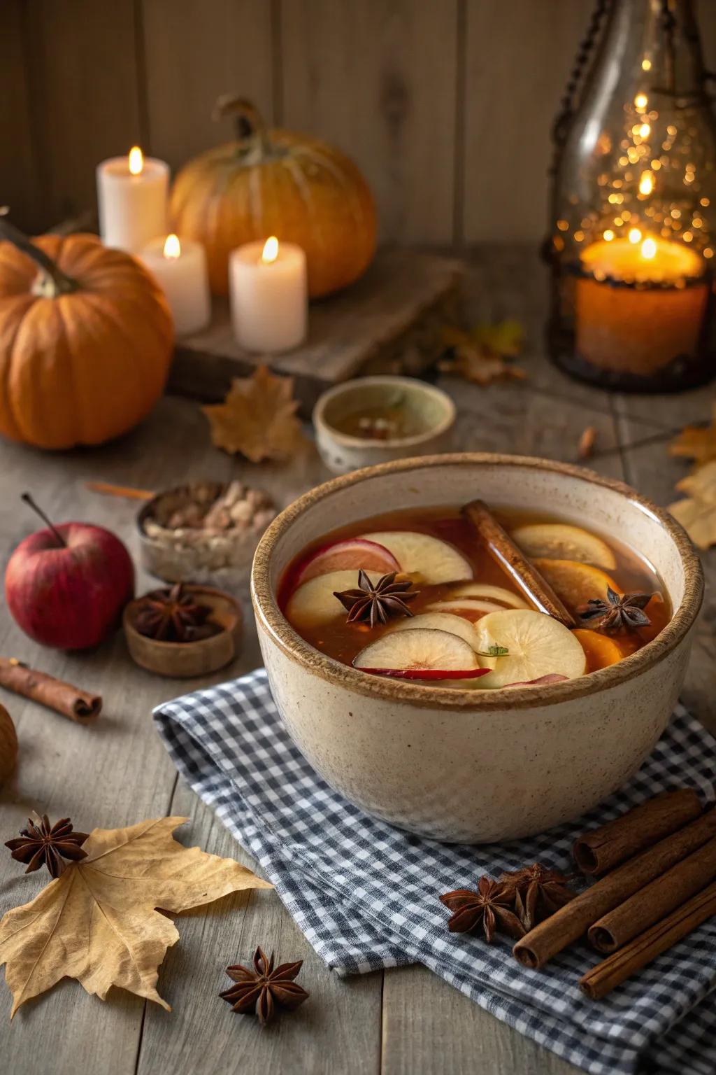 A Cinnamon Cider Punch that’s comforting and perfect for fall.