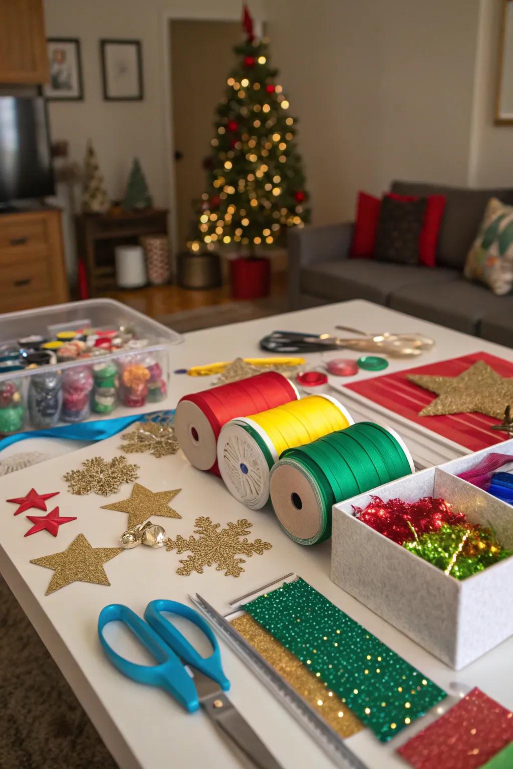 Inspire each other with festive creativity during a holiday crafting night.