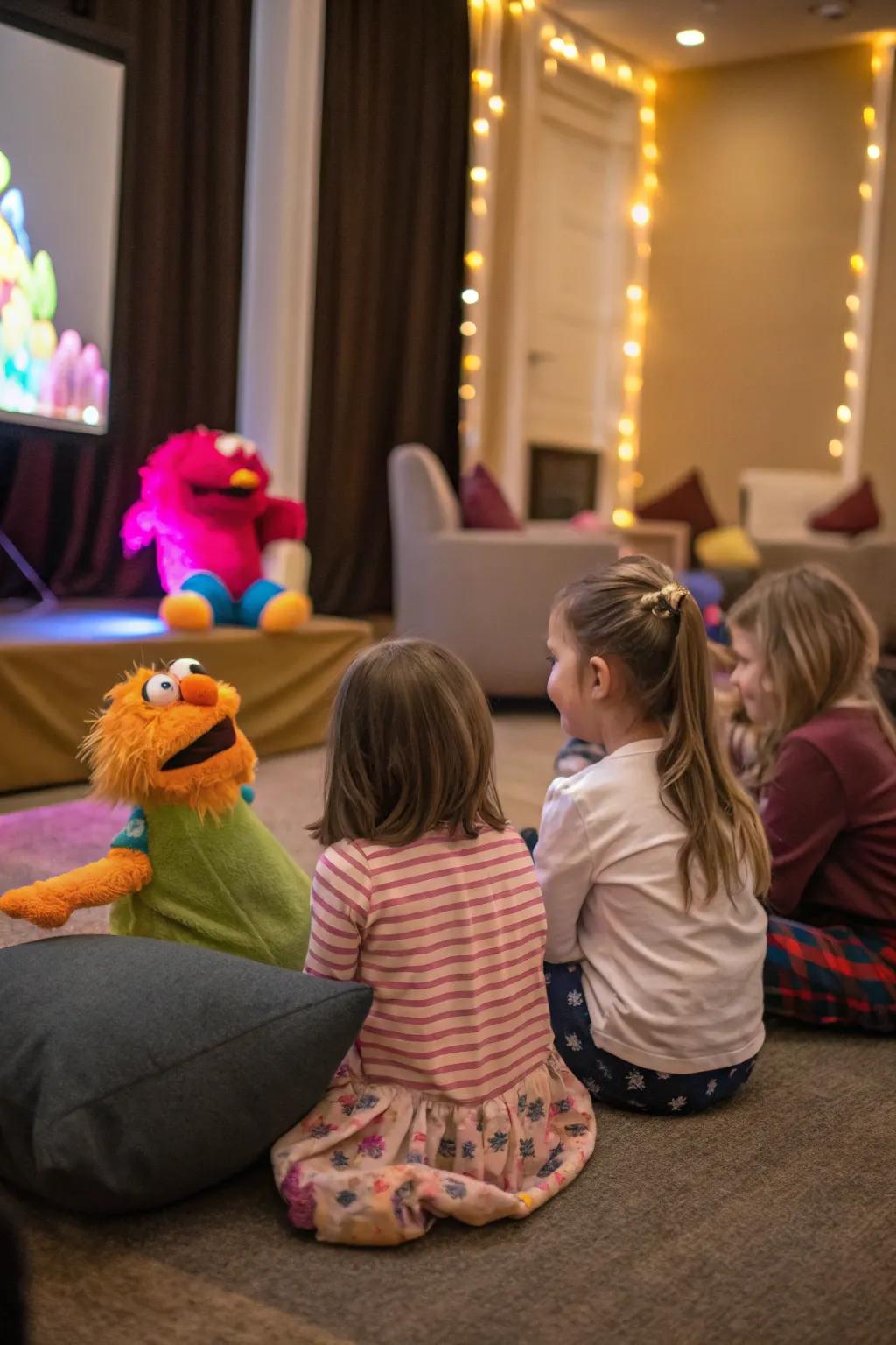 Encourage storytelling and imagination with an indoor doll stage.