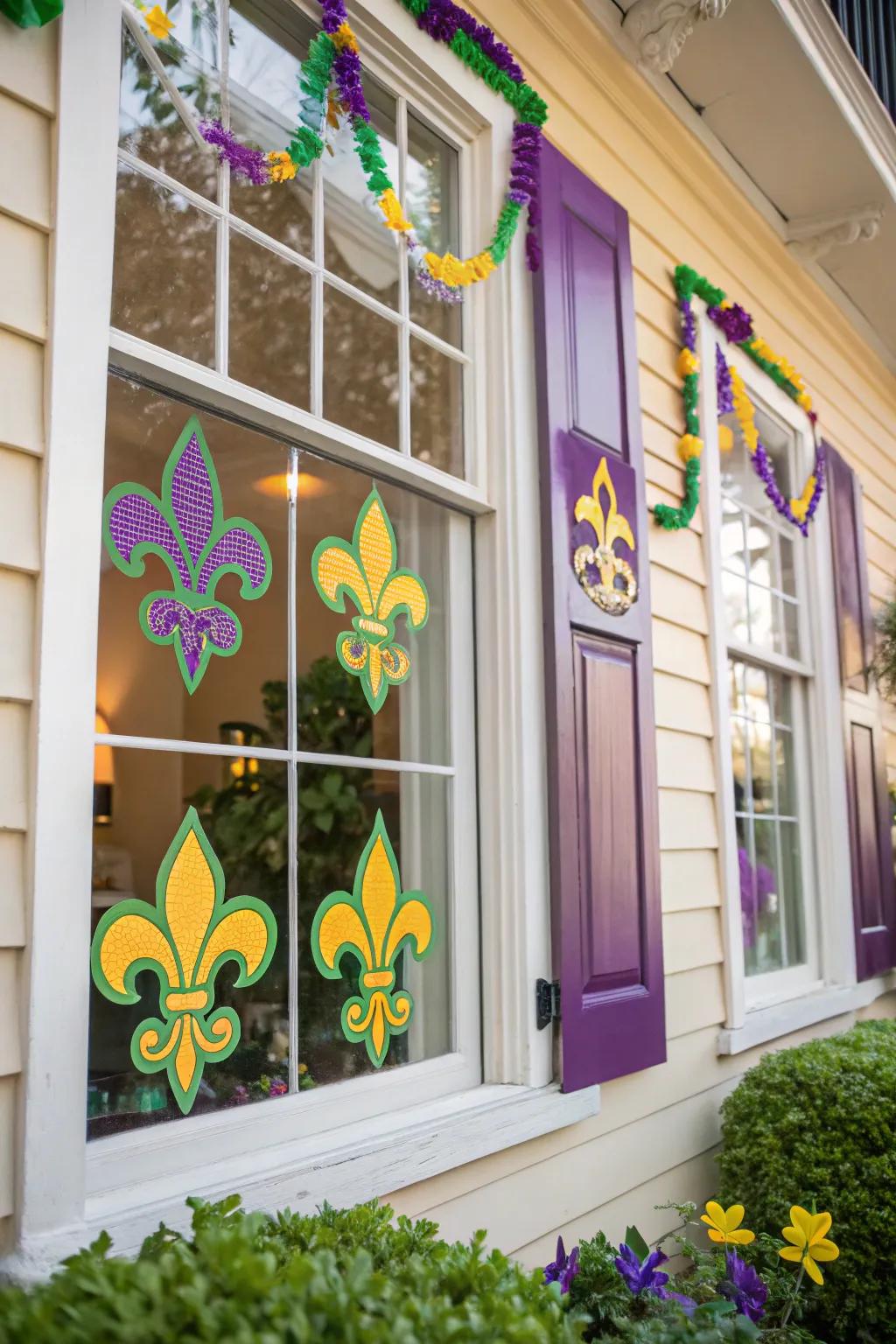 Casement transfers are a swift and creative avenue to propagate Mardi Gras cheer.